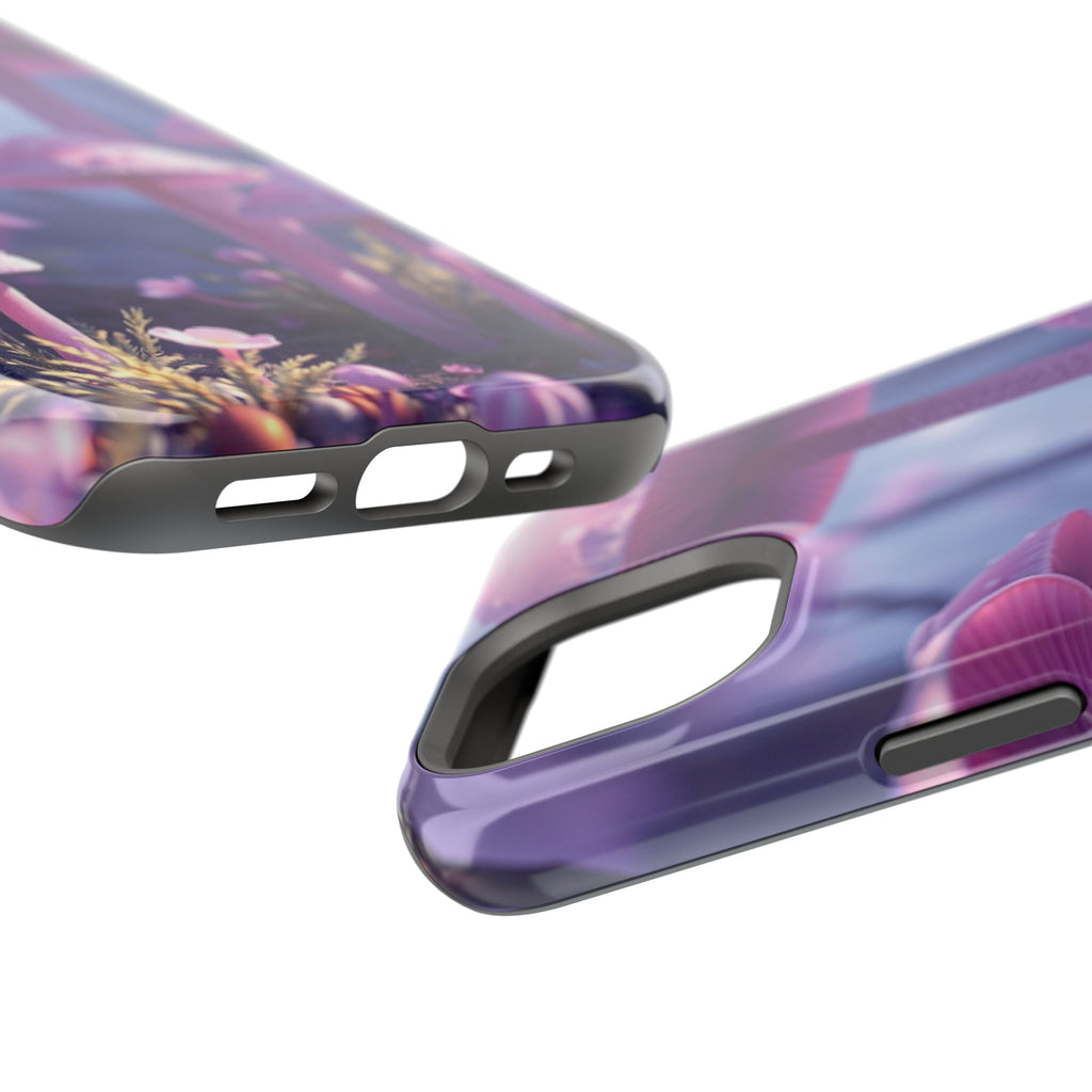 iPhone Mushroom Forest Dreamy Ethereal Slim Everyday Designer Case · iPhone Case