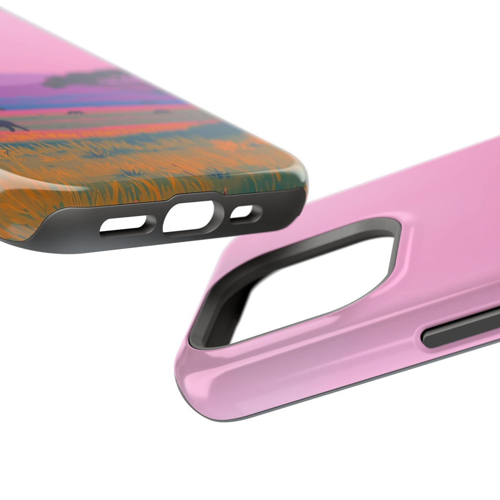iPhone Savanna Horizon Electric Art Slim Everyday Designer Case · iPhone Case