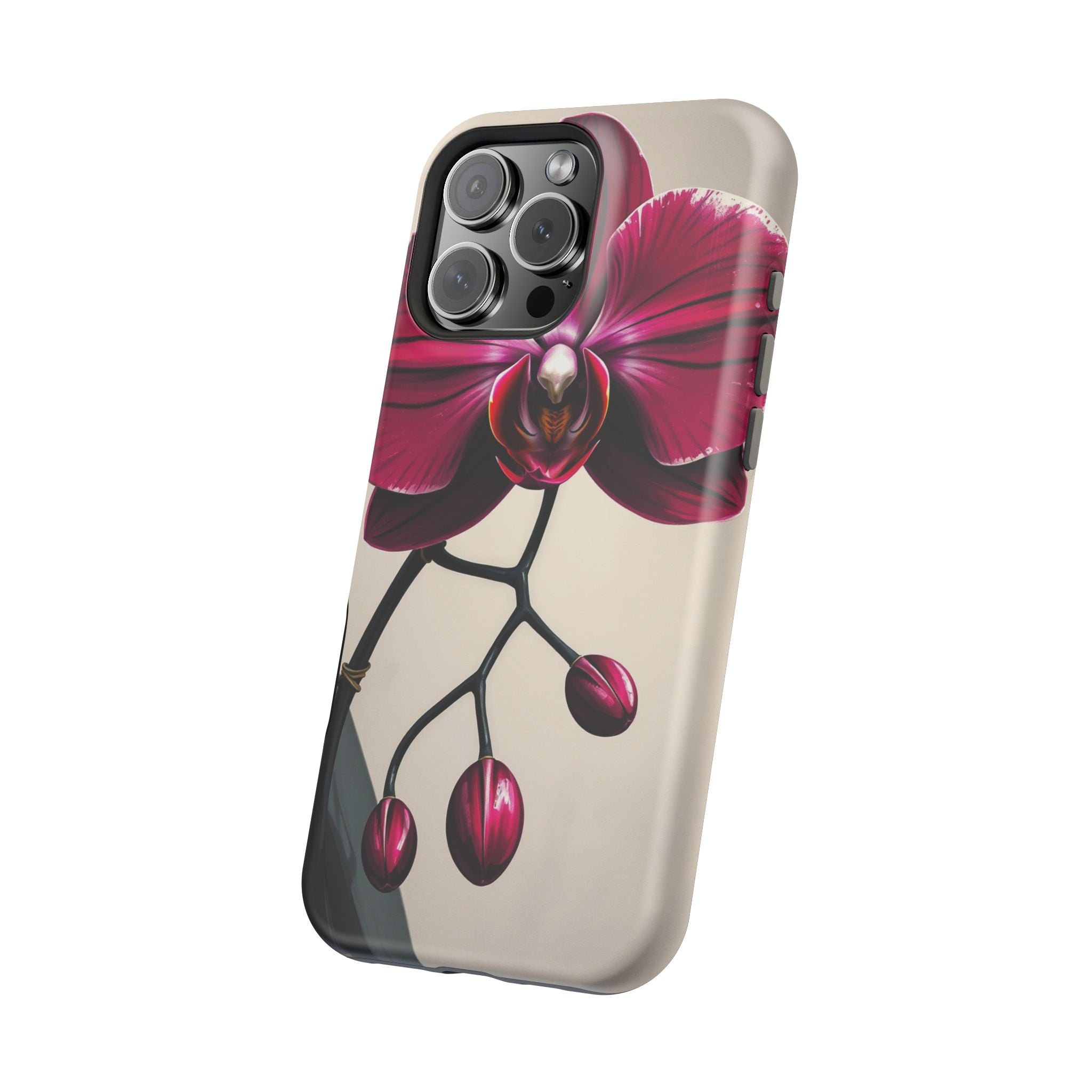 iPhone Orchid Study Enchanted Art Bold Modern Everyday Snap Case · iPhone Case