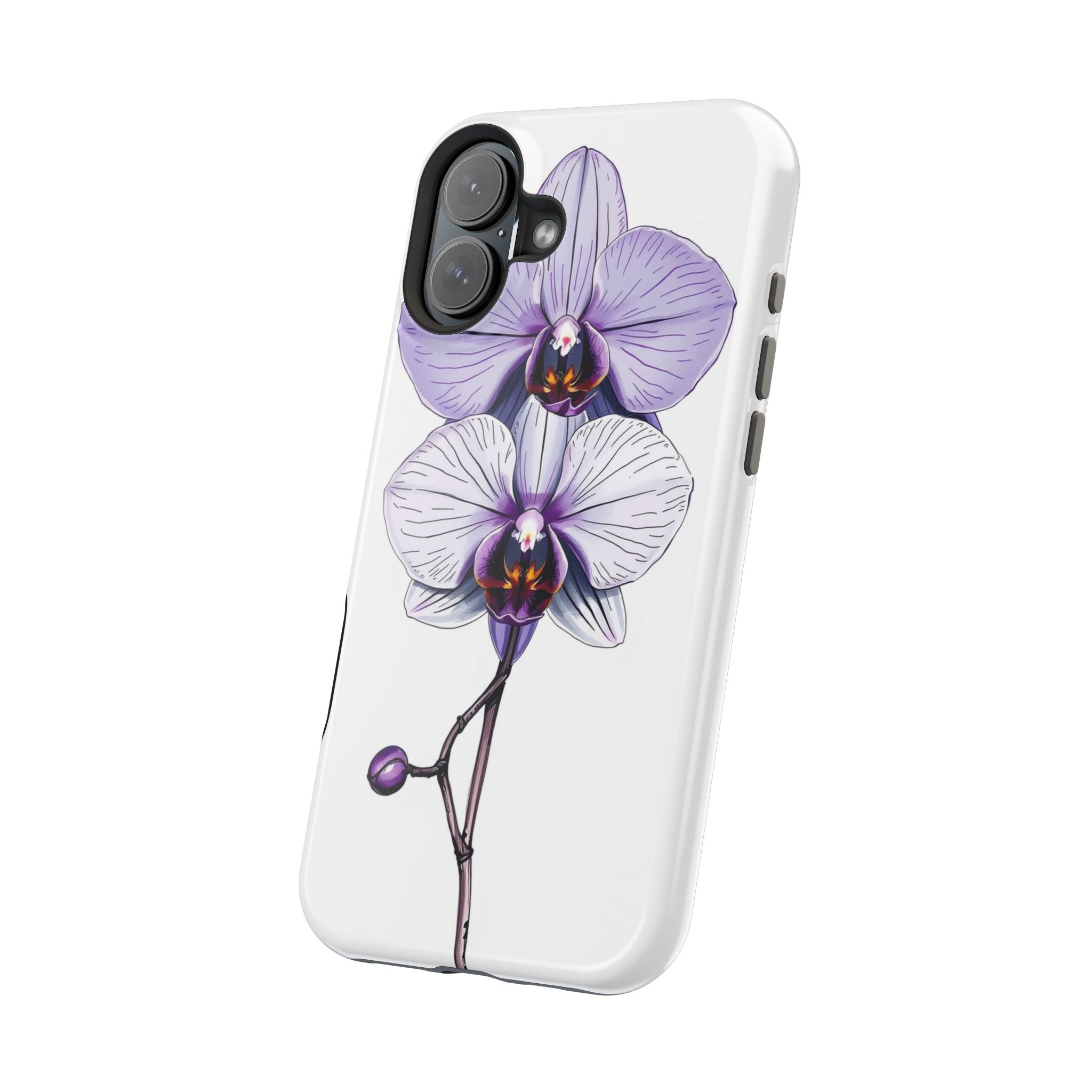iPhone Orchid Study Hand-Drawn Sketch Slim Everyday Designer Case · iPhone Case