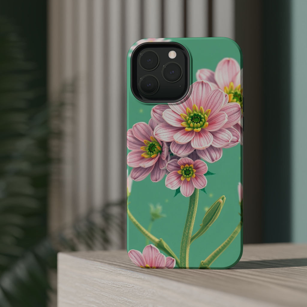 iPhone Vibrant Ranunculus Stack Design Slim Everyday Designer Case · iPhone Case