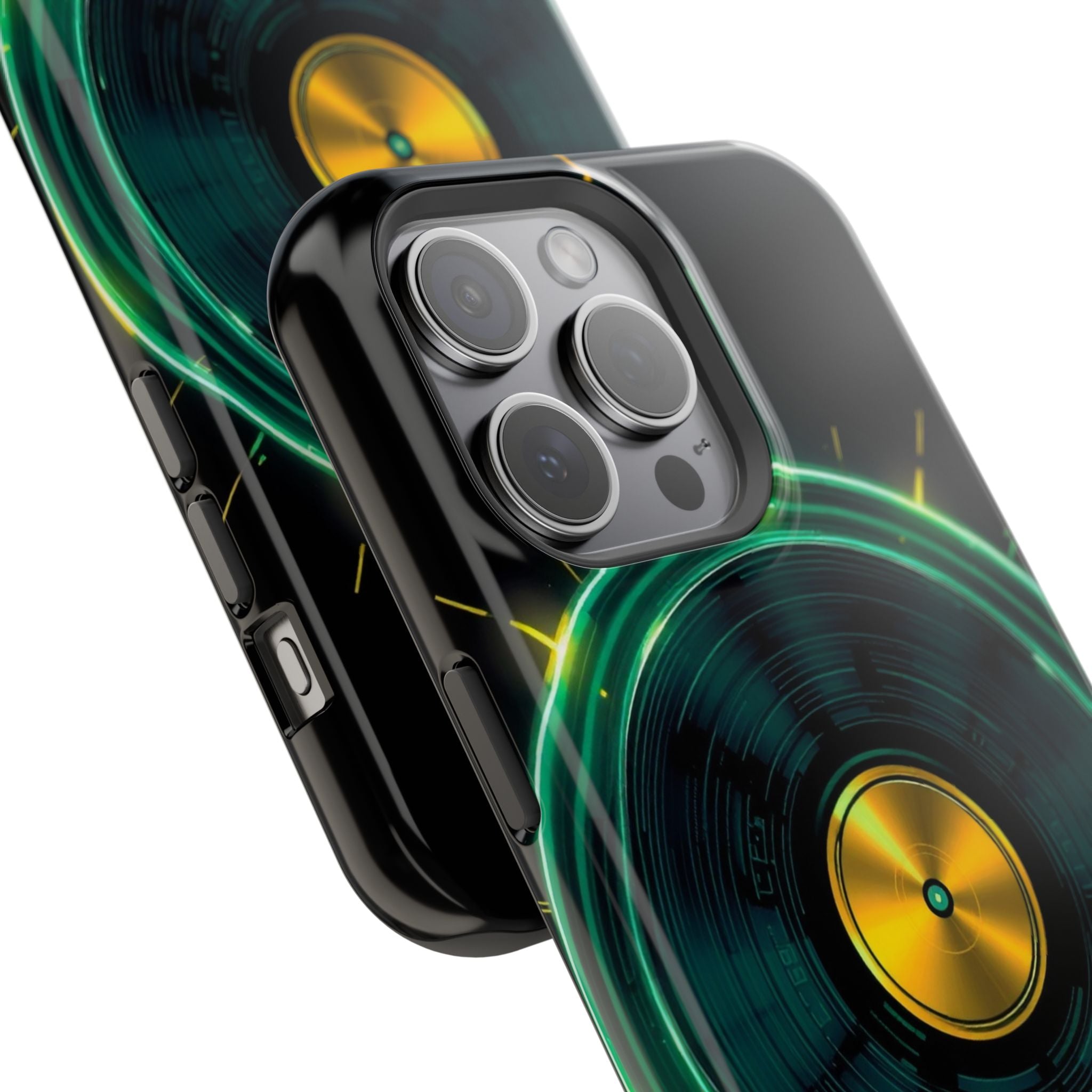 iPhone Dreamy Record Vinyl Spin Design Slim Everyday Designer Case · iPhone Case