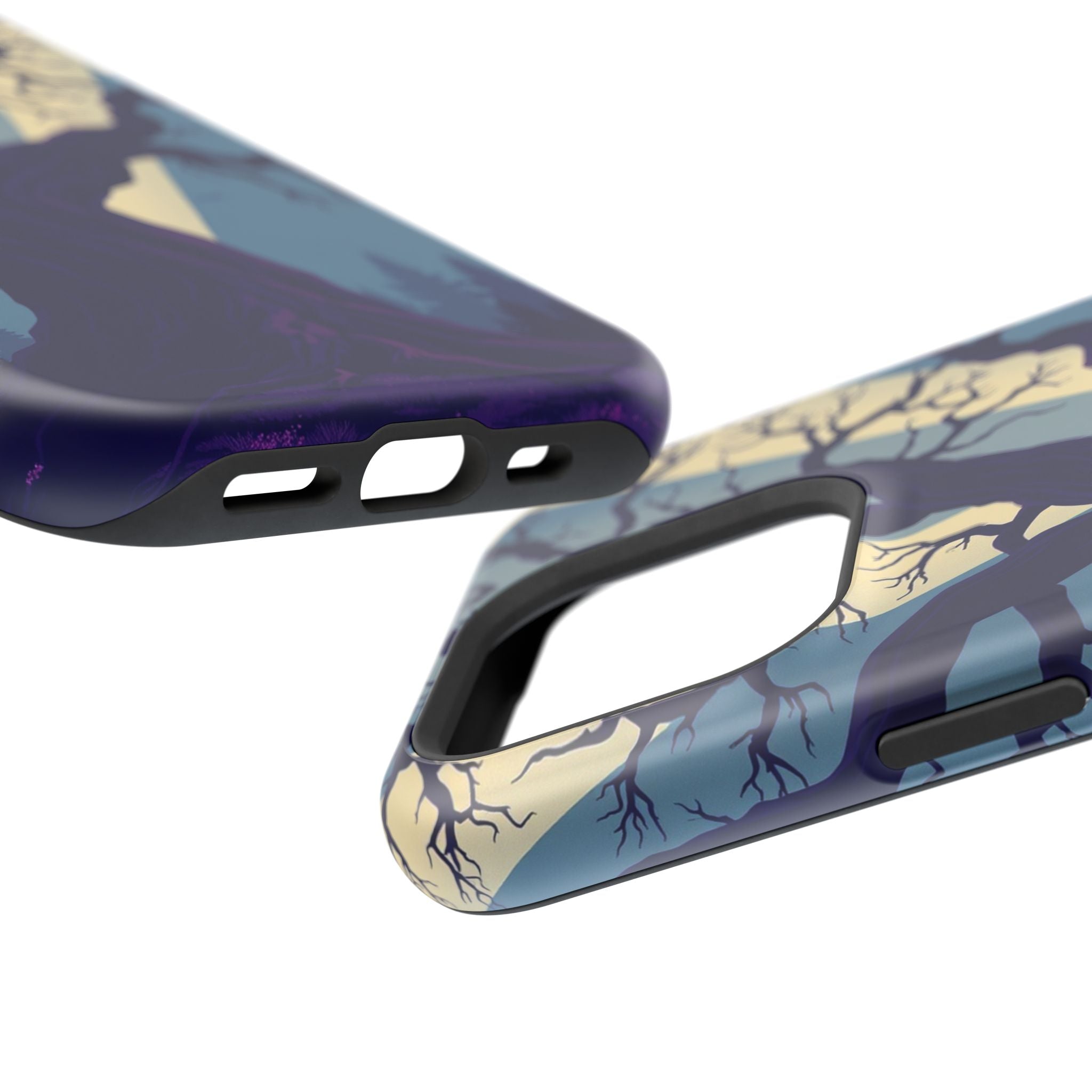 iPhone Twisted Tree Vintage Retro Poster Slim Everyday Designer Case · iPhone Ca