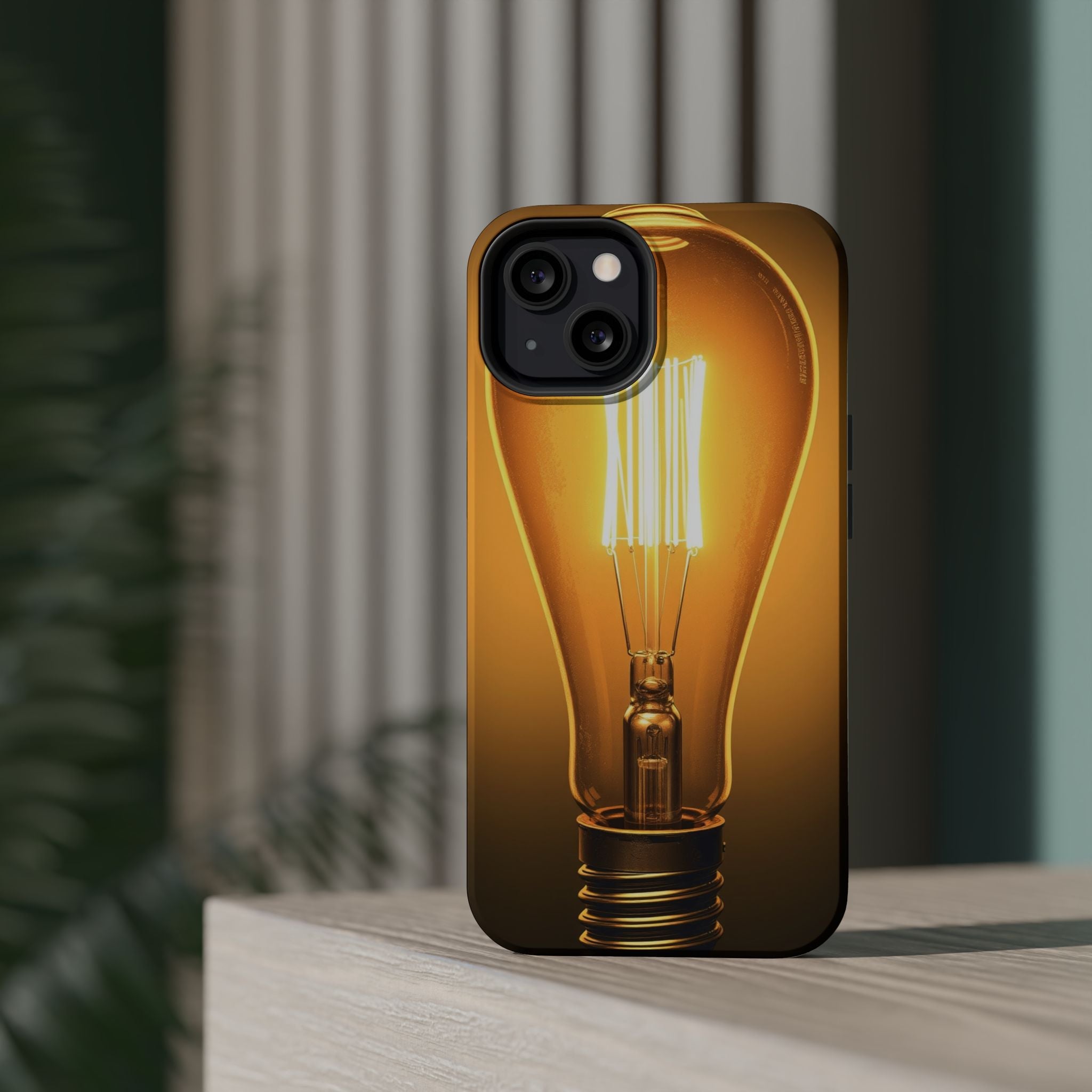 iPhone Edison Bulb Warm Enchanted Art Slim Everyday Designer Case · iPhone Case