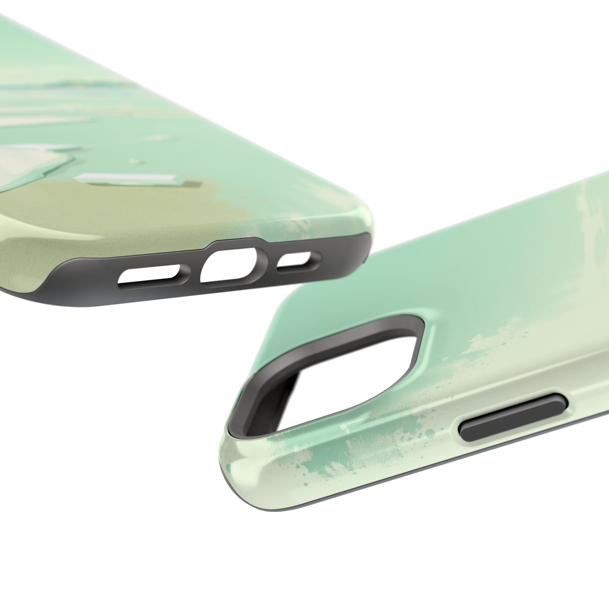 iPhone Vibrant Salt Flat Mirror Design Slim Everyday Designer Case · iPhone Case