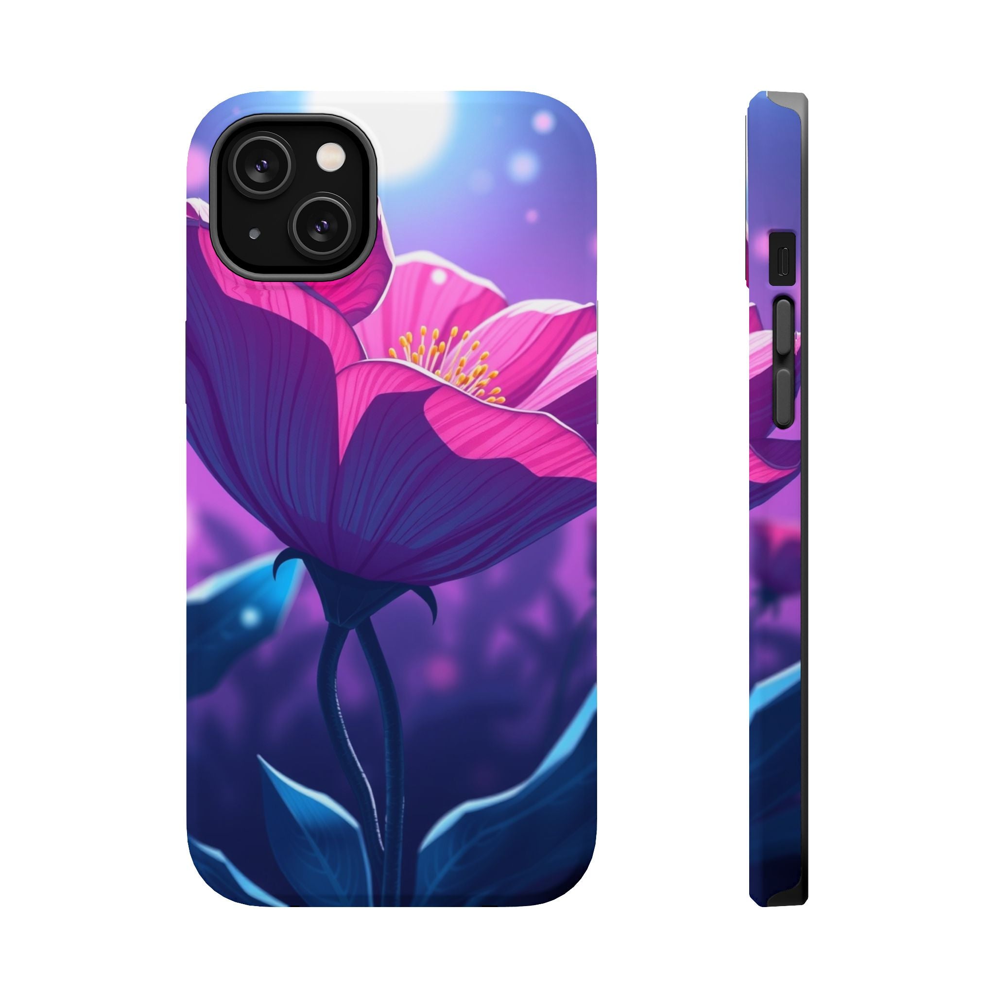 iPhone Night Bloomer Pastel Kawaii Bold Modern Everyday Snap Case · iPhone Case