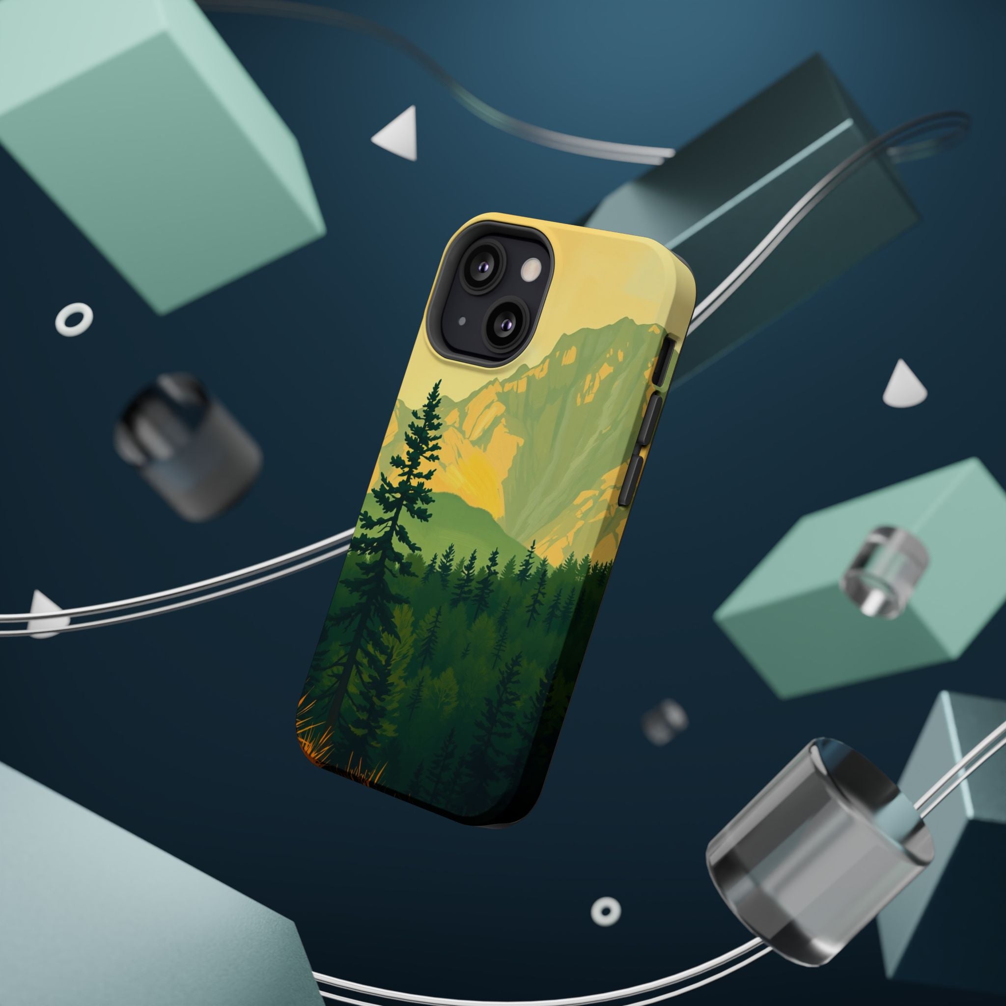 iPhone Pine Ridge Oil Painting Impressionist Slim iPhone Everyday · iPhone Case