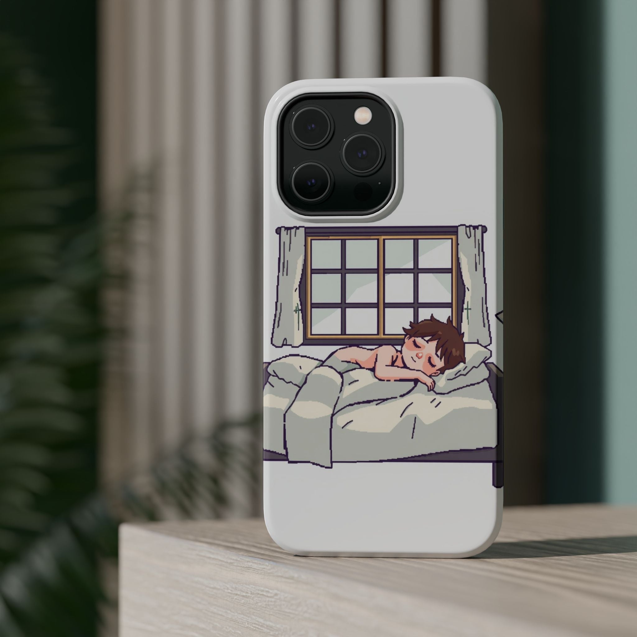 iPhone Do Not Disturb: Napping Bold Art Slim Everyday Designer Case · iPhone Cas