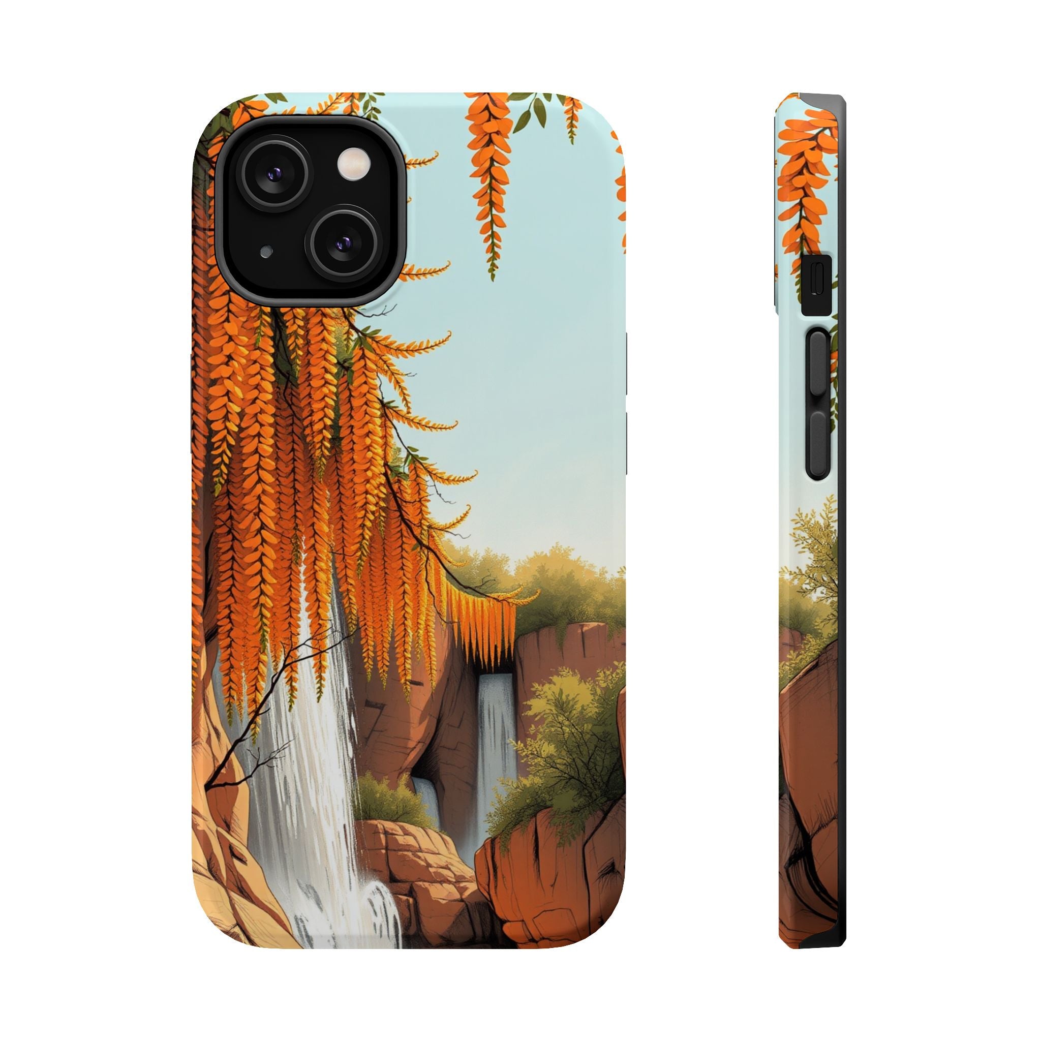 iPhone Wisteria Cascade Mystic Art Bold Modern Everyday Snap Case · iPhone Case