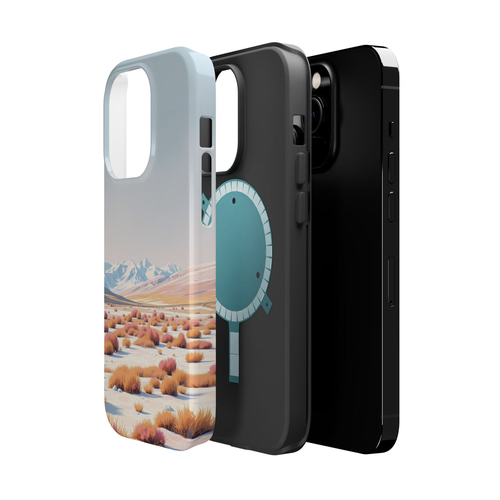 iPhone Vibrant Arctic Tundra Design Slim Everyday Designer Case · iPhone Case