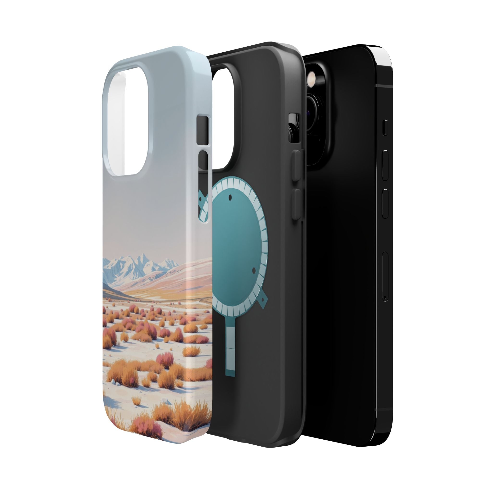 iPhone Vibrant Arctic Tundra Design Slim Everyday Designer Case · iPhone Case