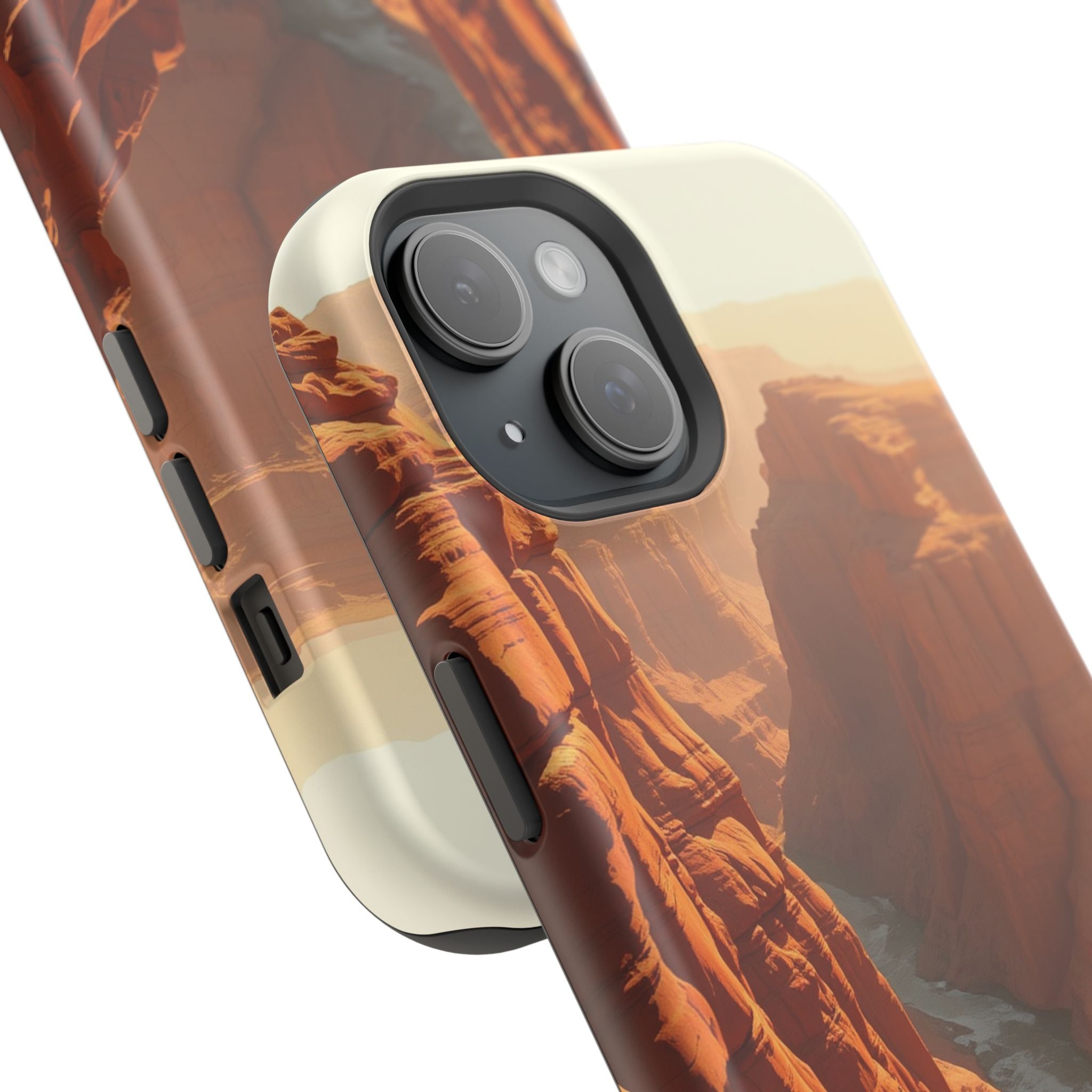 iPhone Vibrant River Canyon Design Bold Modern Everyday Snap Case · iPhone Case