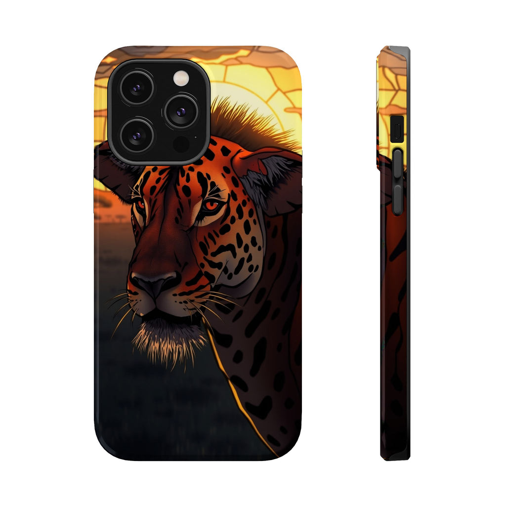 iPhone Savanna Horizon Stained Glass Slim Everyday Designer Case · iPhone Case