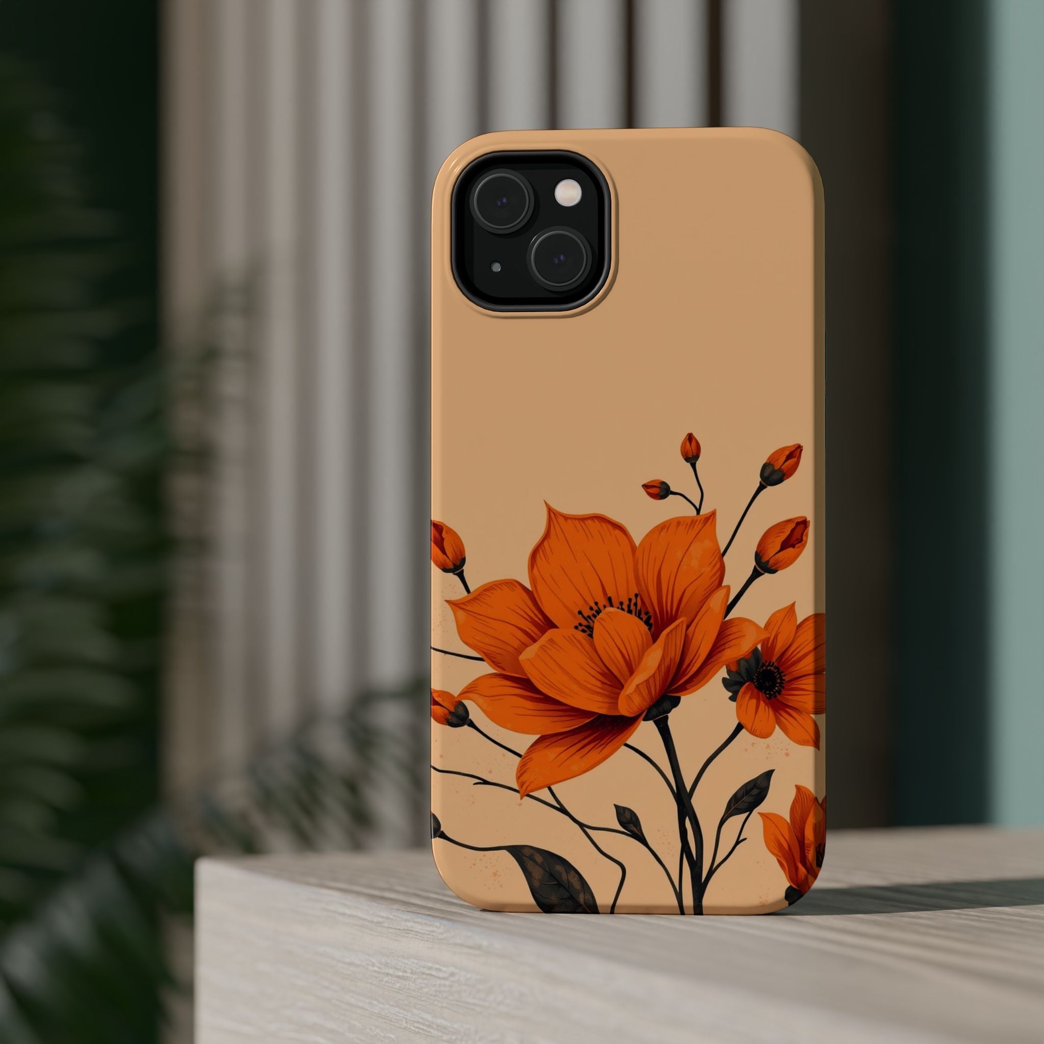iPhone Radiant Floral Geometric Design Slim Everyday Designer Case · iPhone Case