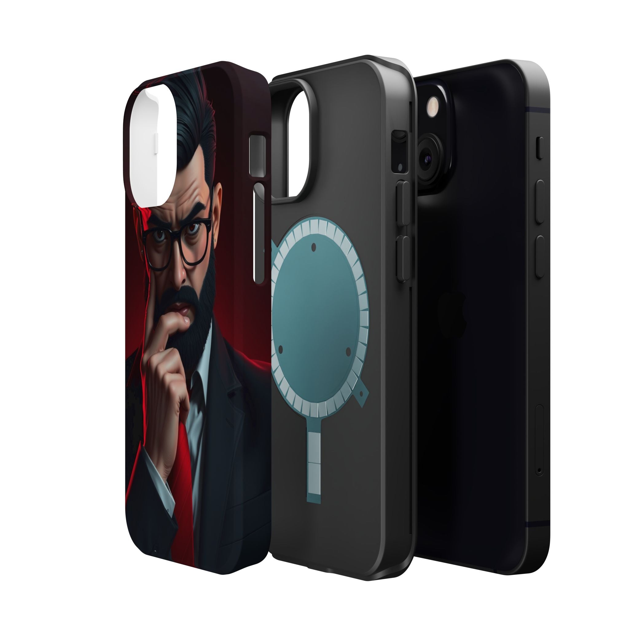 iPhone Vibrant Professional Overthinker Design Soft Finish Everyday Case · iPhon