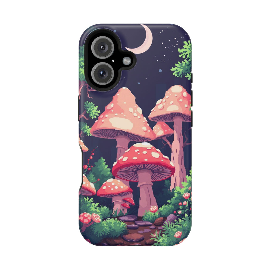 iPhone Mushroom Forest Pixel Art -Bit Slim Everyday Designer Case · iPhone Case