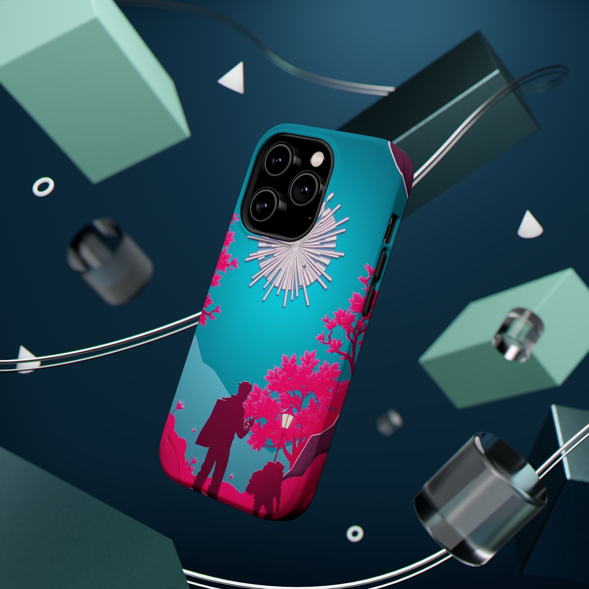 iPhone Bud Burst Paper Cut Art Slim Everyday Designer Case · iPhone Case