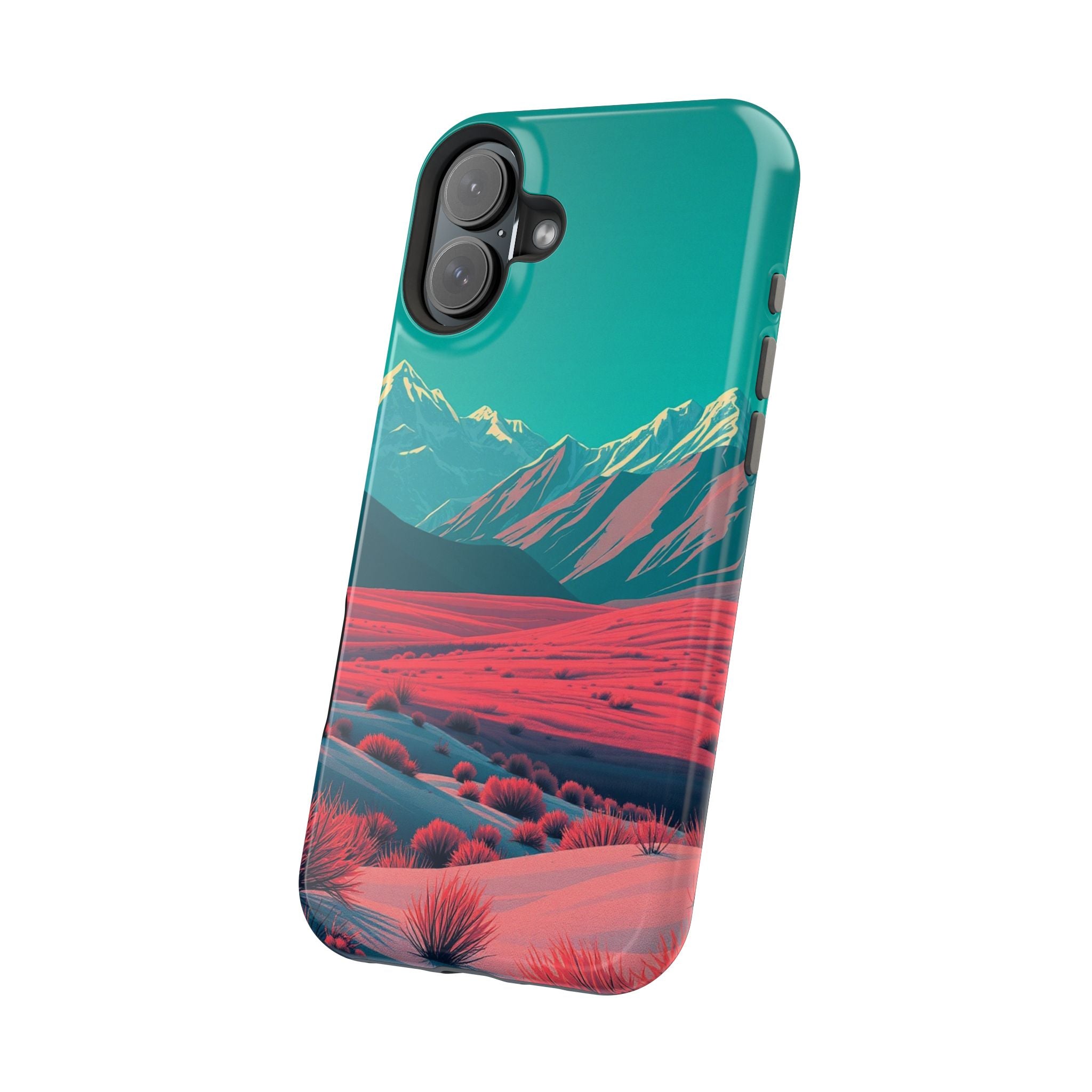 iPhone Radiant Arctic Tundra Design 14 Slim Everyday Designer Case · iPhone Case