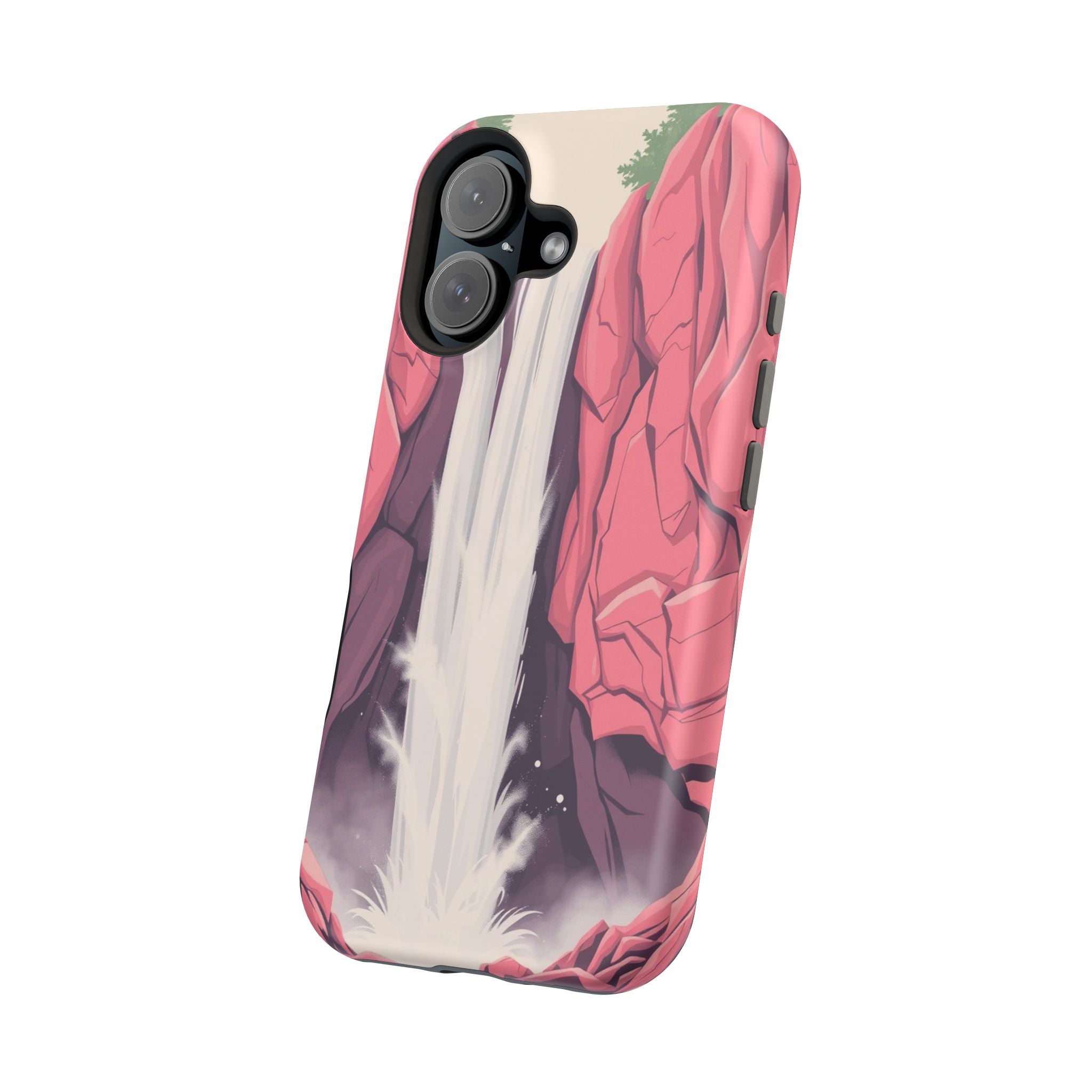 iPhone Radiant Waterfall Mist Design Slim Everyday iPhone 16 Designer · iPhone C