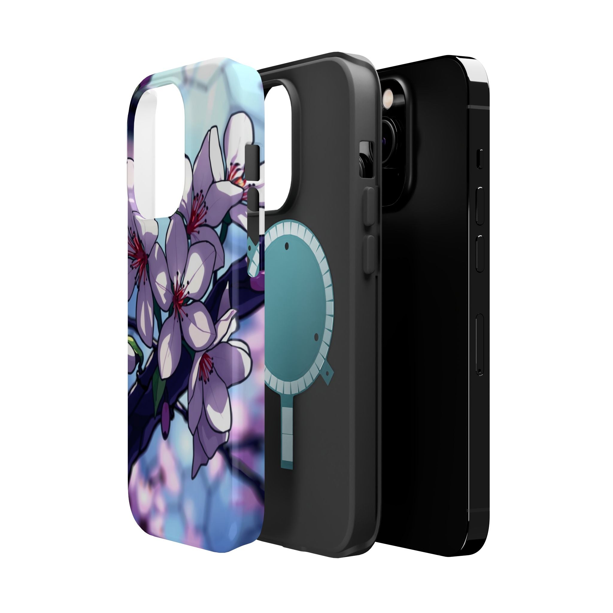 iPhone Dreamy Cherry Blossom Design Slim Everyday Designer Case · iPhone Case