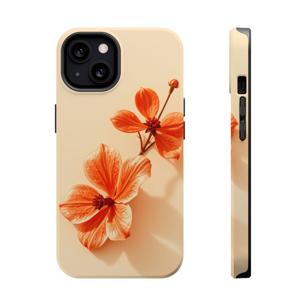 iPhone Floral Ink Wash Pastel Kawaii Slim Everyday Designer Case · iPhone Case