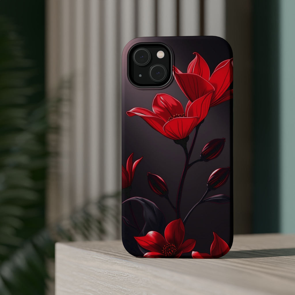 iPhone Dreamy Neon Floral Design Bold Modern Everyday Snap Case · iPhone Case
