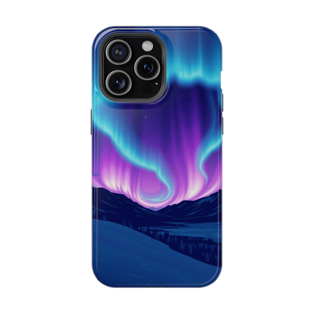 iPhone Northern Lights Mystic Art Bold Modern Everyday Snap Case · iPhone Case