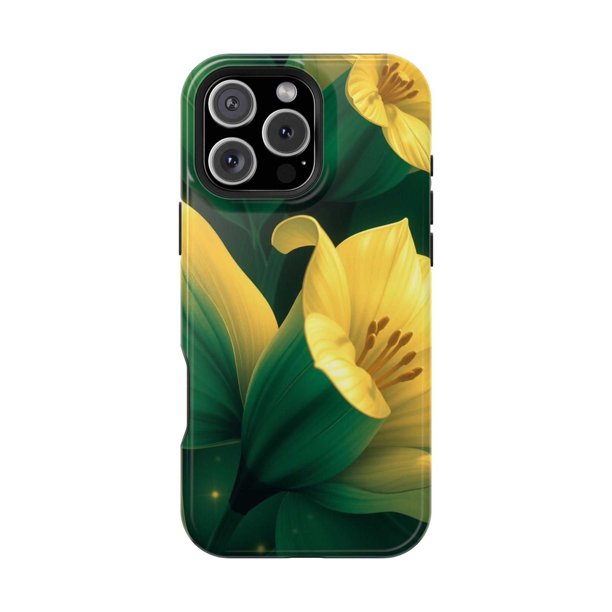 iPhone Night Bloomer Gold Foil Luxury Slim Everyday Designer Case · iPhone Case