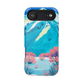 iPhone Snow Field Electric Art Slim Everyday Designer Case · iPhone Case