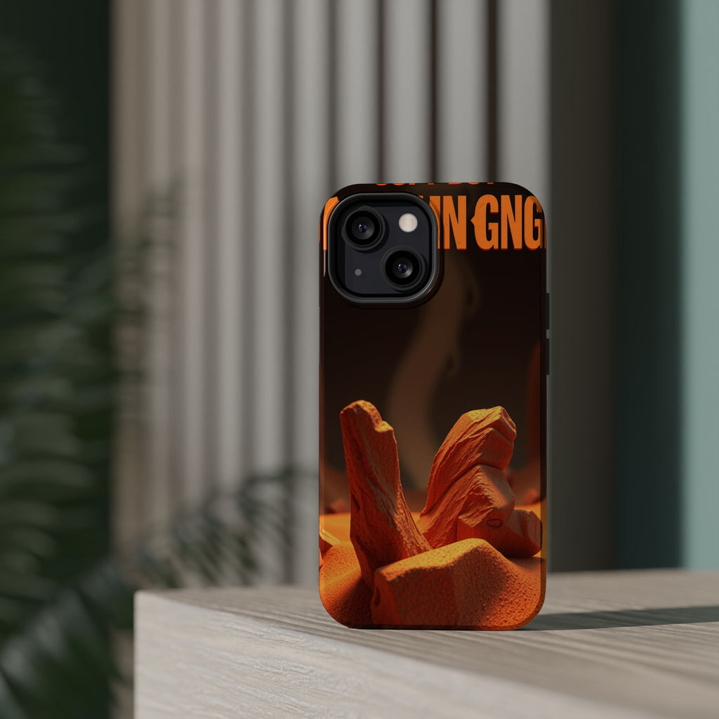 iPhone Earthy Soft but Unhinged Design Slim Everyday Designer Case · iPhone Case