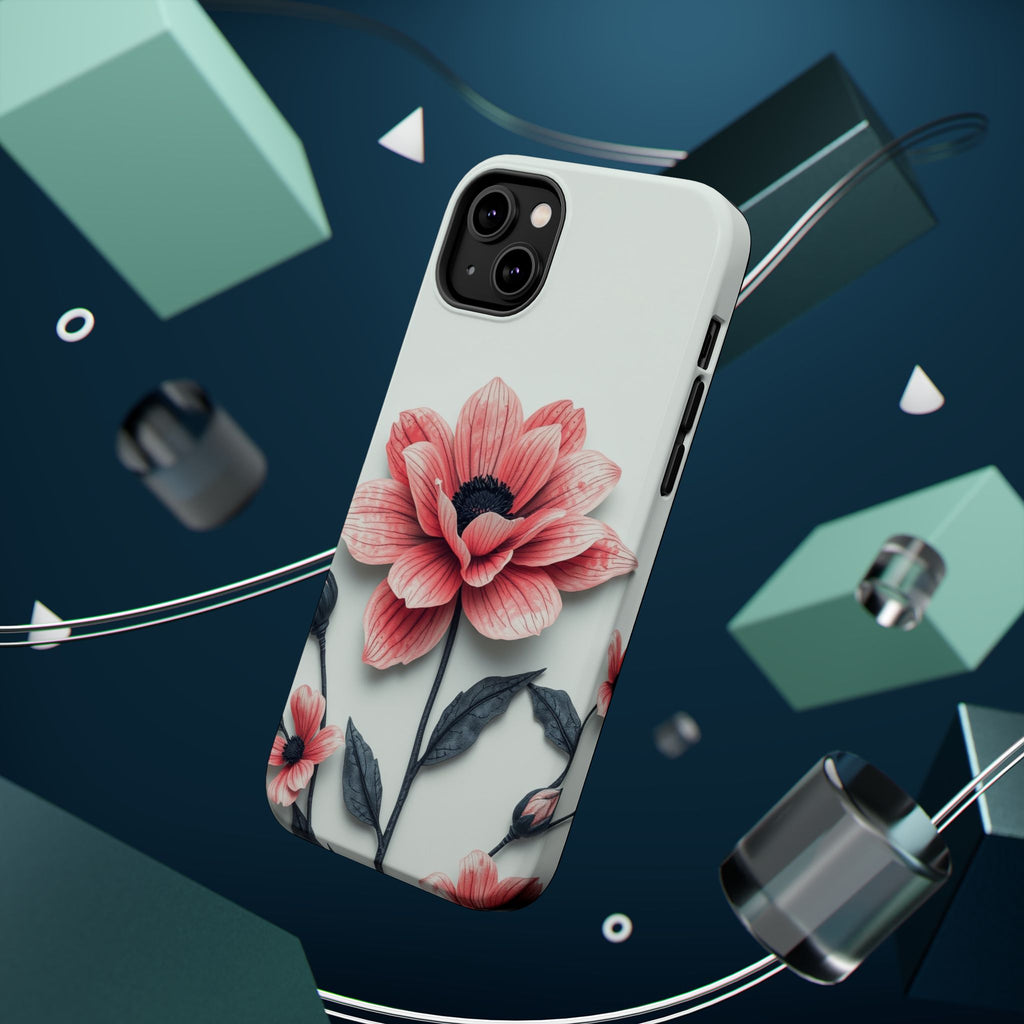 iPhone Dreamy Floral Ink Wash Design Slim Everyday iPhone 12 Designer · iPhone C