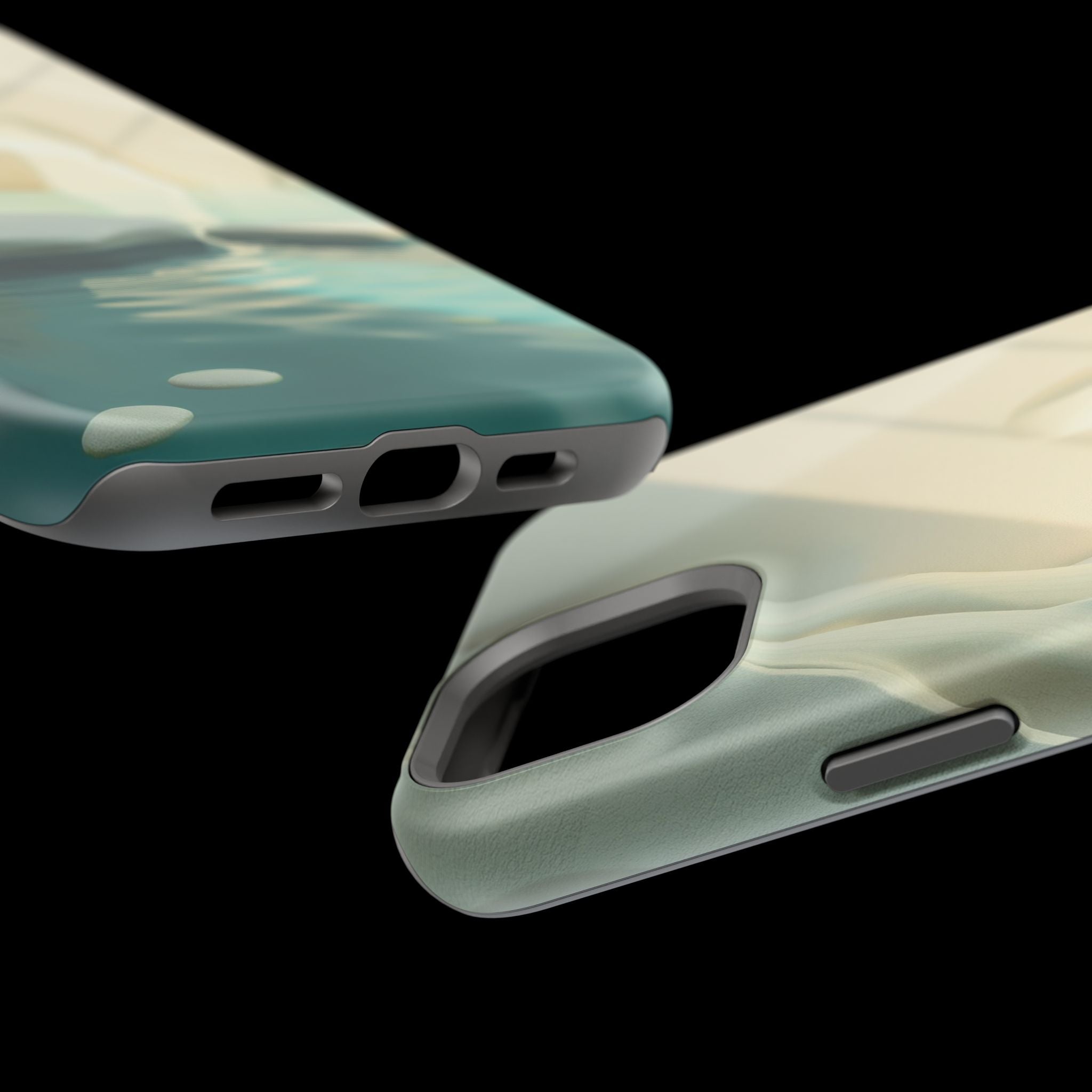 iPhone Tidal Pool 3D Digital Slim Everyday Designer Case · iPhone Case