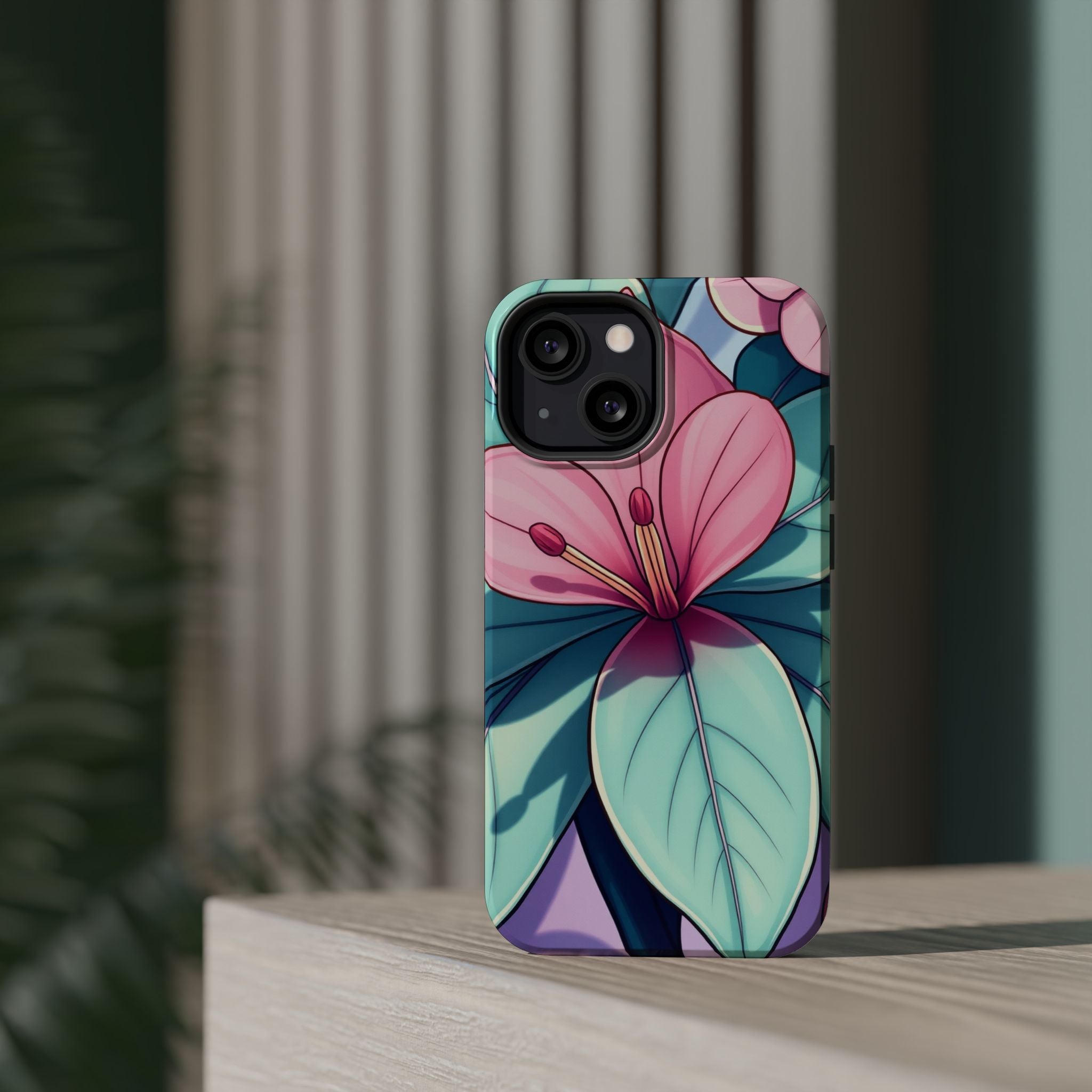 iPhone Earthy Tropical Bloom Design 11 Slim Everyday Designer Case · iPhone Case