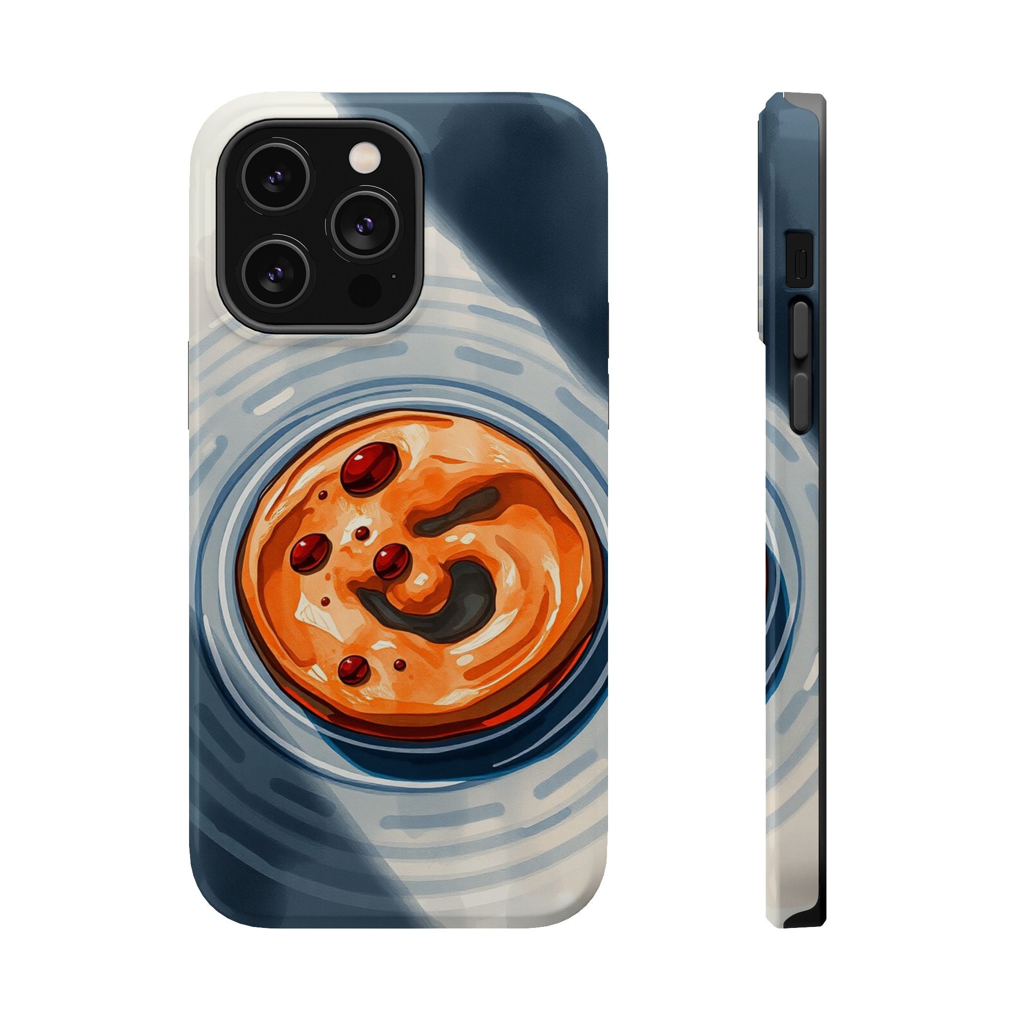 iPhone Water Ripple Vibrant Watercolor Slim Everyday Designer Case · iPhone Case