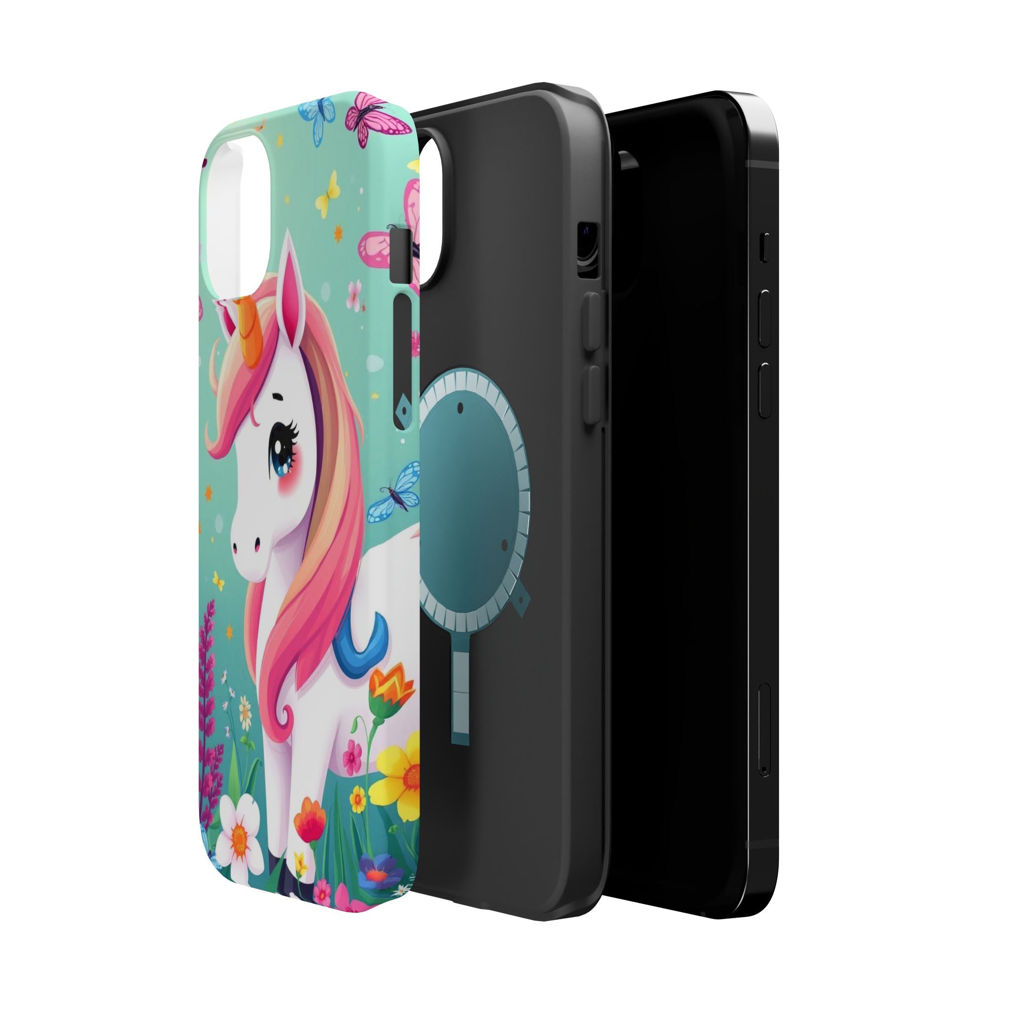 iPhone Dragonfly Unicorn Kids Fun iPhone Phone Case Gift Clean Minimal · iPhone