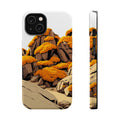 iPhone Moss Covered Rocks Bold Art Bold Modern Everyday Snap Case · iPhone Case