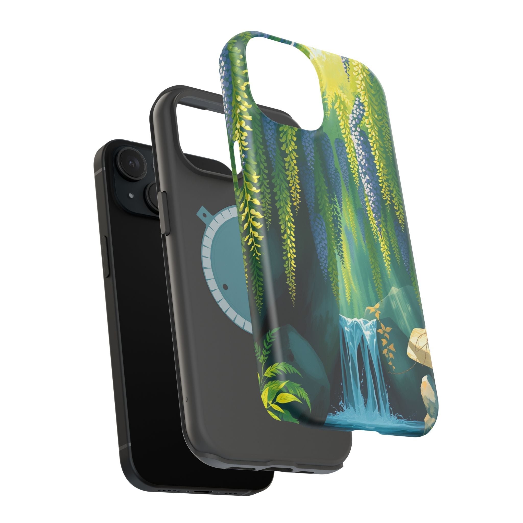 iPhone Wisteria Cascade Mystic Art Bold Modern Everyday Snap Case · iPhone Case