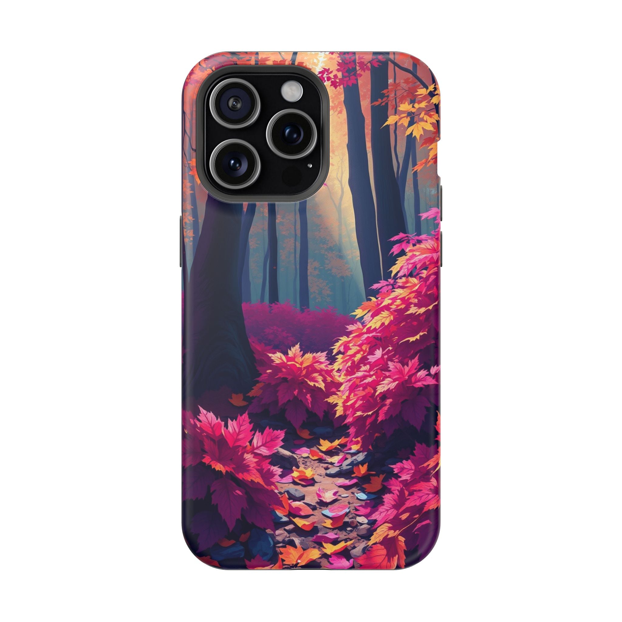 iPhone Earthy Autumn Forest Floor Design Slim Everyday iPhone Designer · iPhone