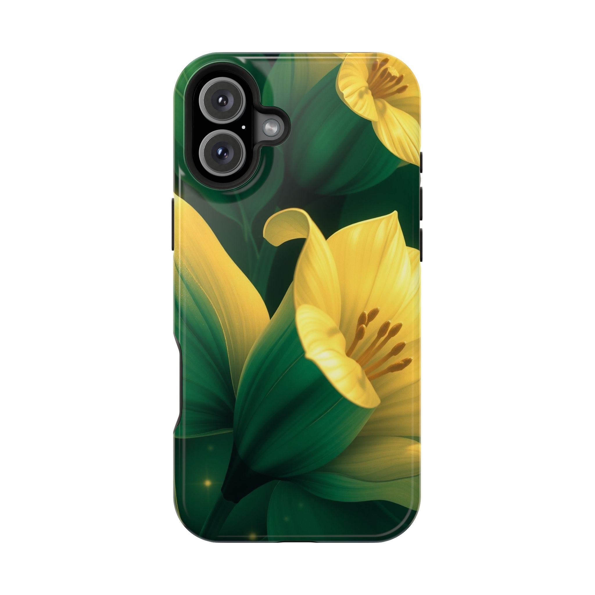 iPhone Night Bloomer Gold Foil Luxury Slim Everyday Designer Case · iPhone Case