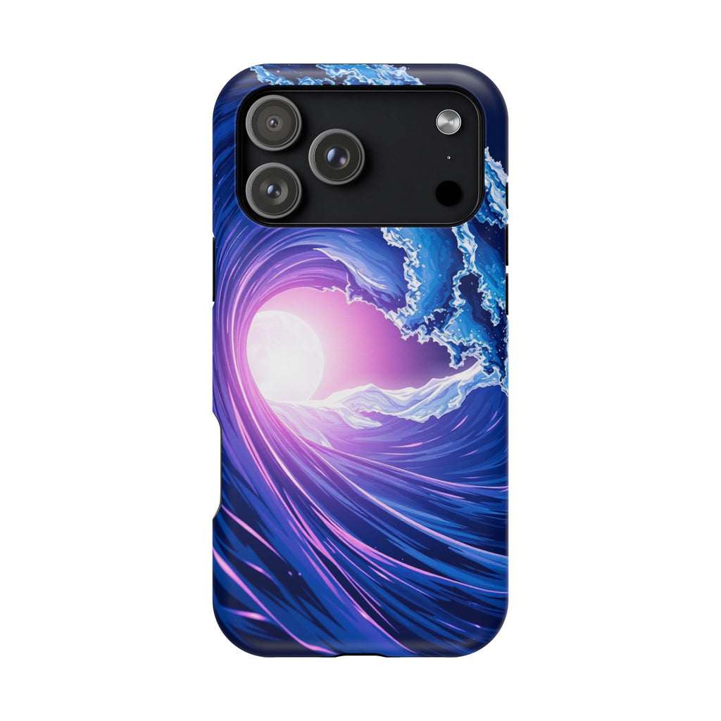 iPhone Holographic Wave Cinematic Art Slim Everyday Designer Case · iPhone Case