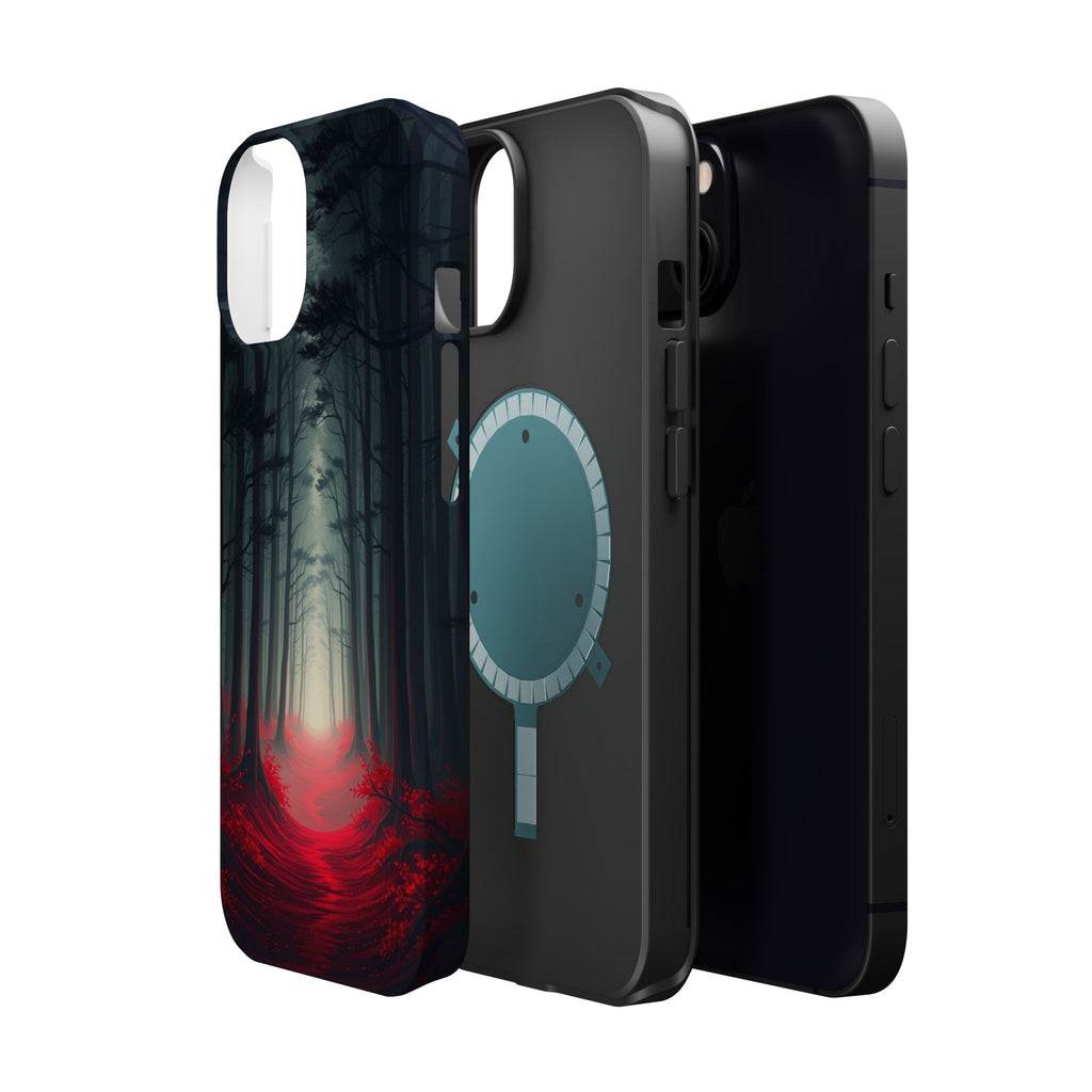 iPhone Dreamy Misty Forest Path Design Slim Everyday Designer Case · iPhone Case