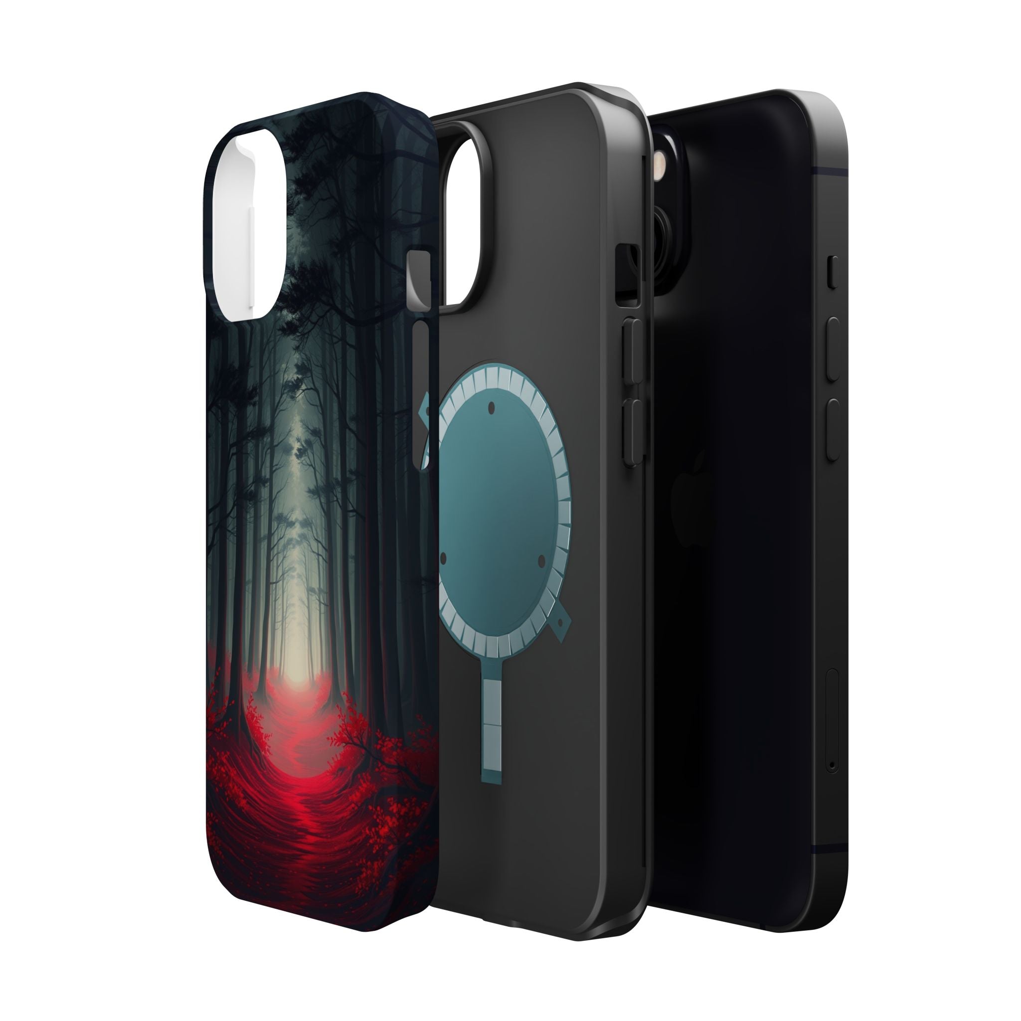 iPhone Dreamy Misty Forest Path Design Slim Everyday Designer Case · iPhone Case