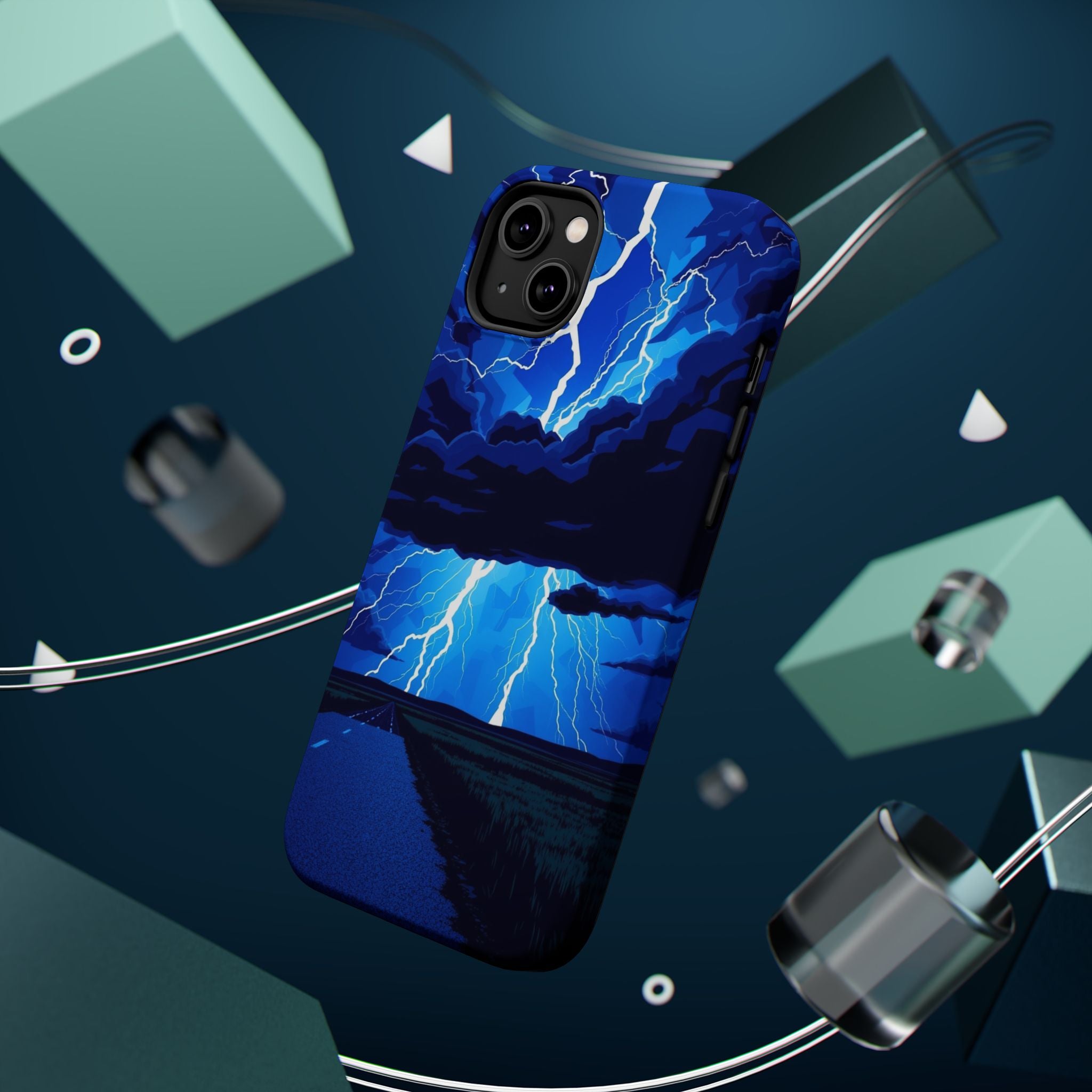 iPhone Thunderstorm Sky Pop Art Bold Slim Everyday Designer Case · iPhone Case