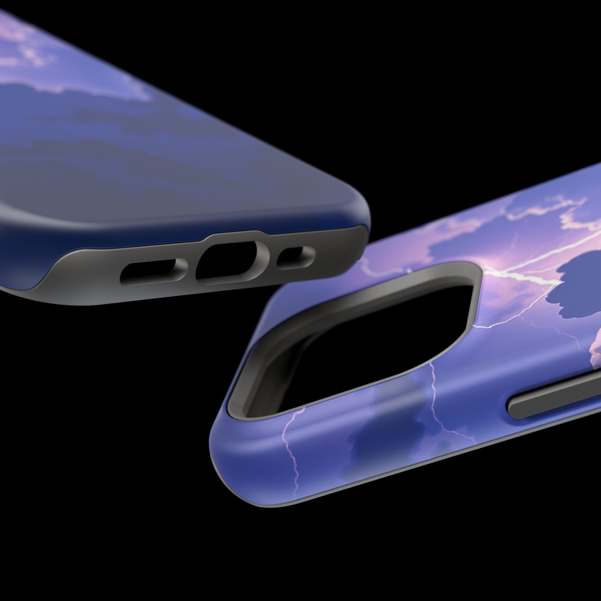 iPhone Indigo And Violet Thunderstorm Sky Slim iPhone Everyday Designer · iPhone