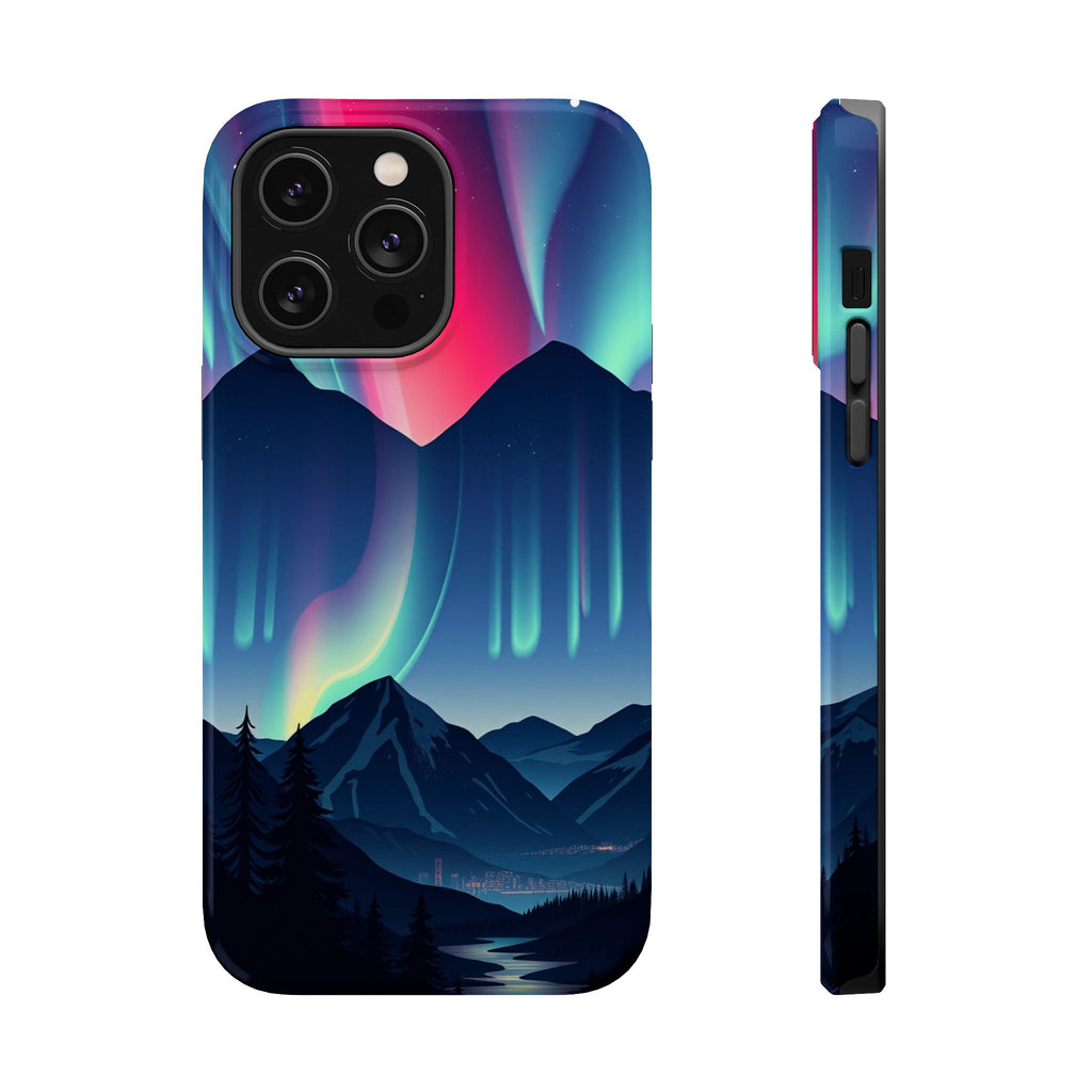 iPhone Dreamy Northern Lights Design Slim Everyday Designer Case · iPhone Case