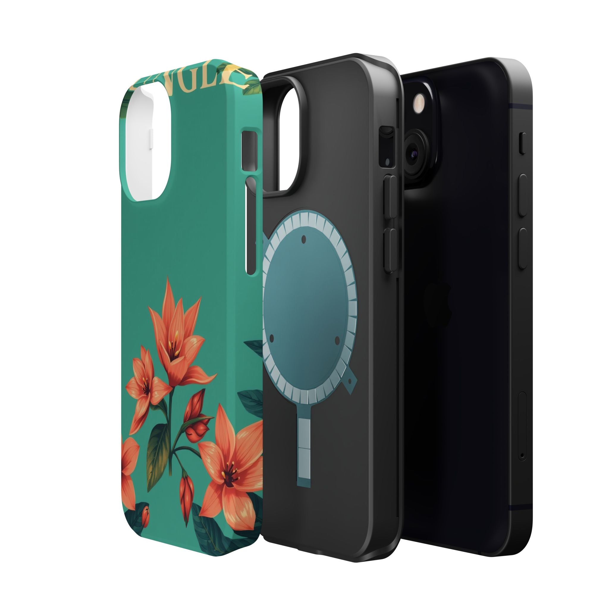 iPhone Jungle Floral Enchanted Art Bold Modern Everyday Snap Case · iPhone Case
