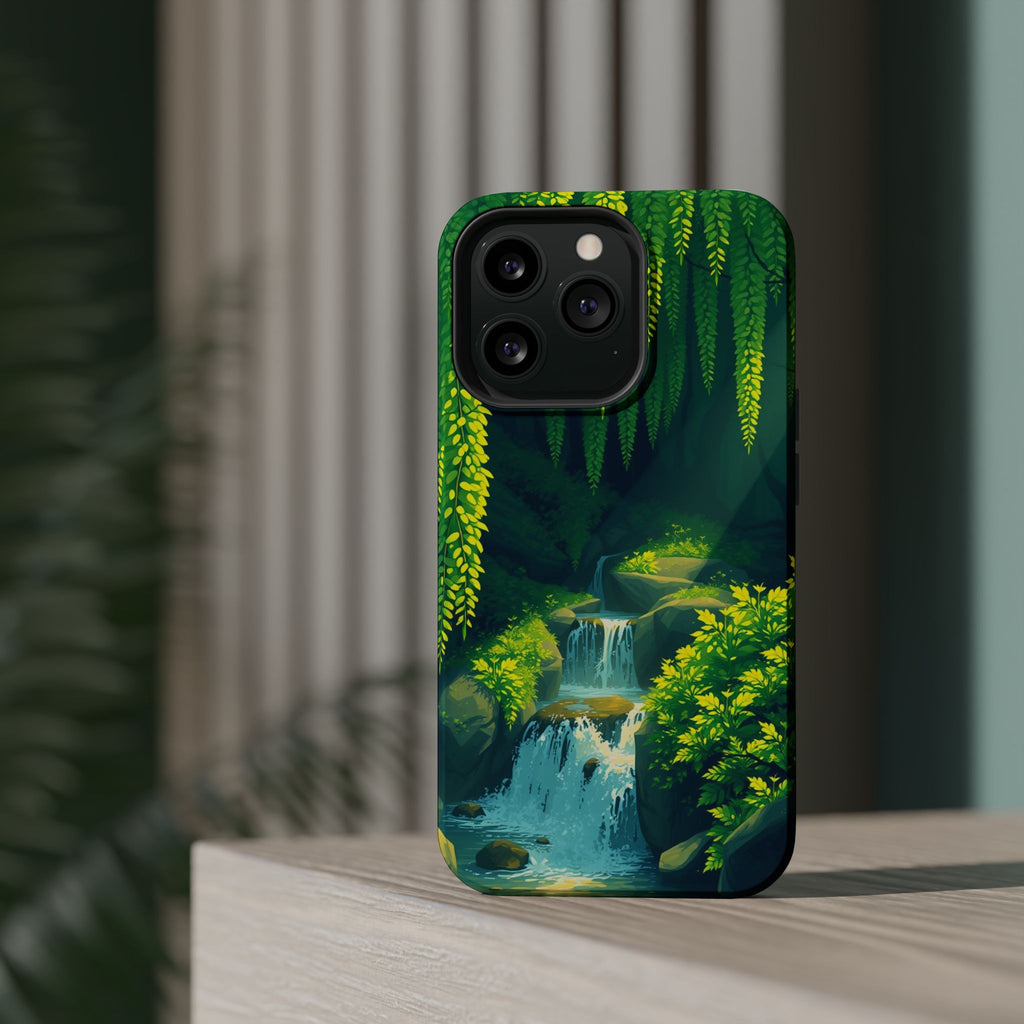 iPhone Earthy Wisteria Cascade Design Slim Everyday iPhone 13 Designer · iPhone