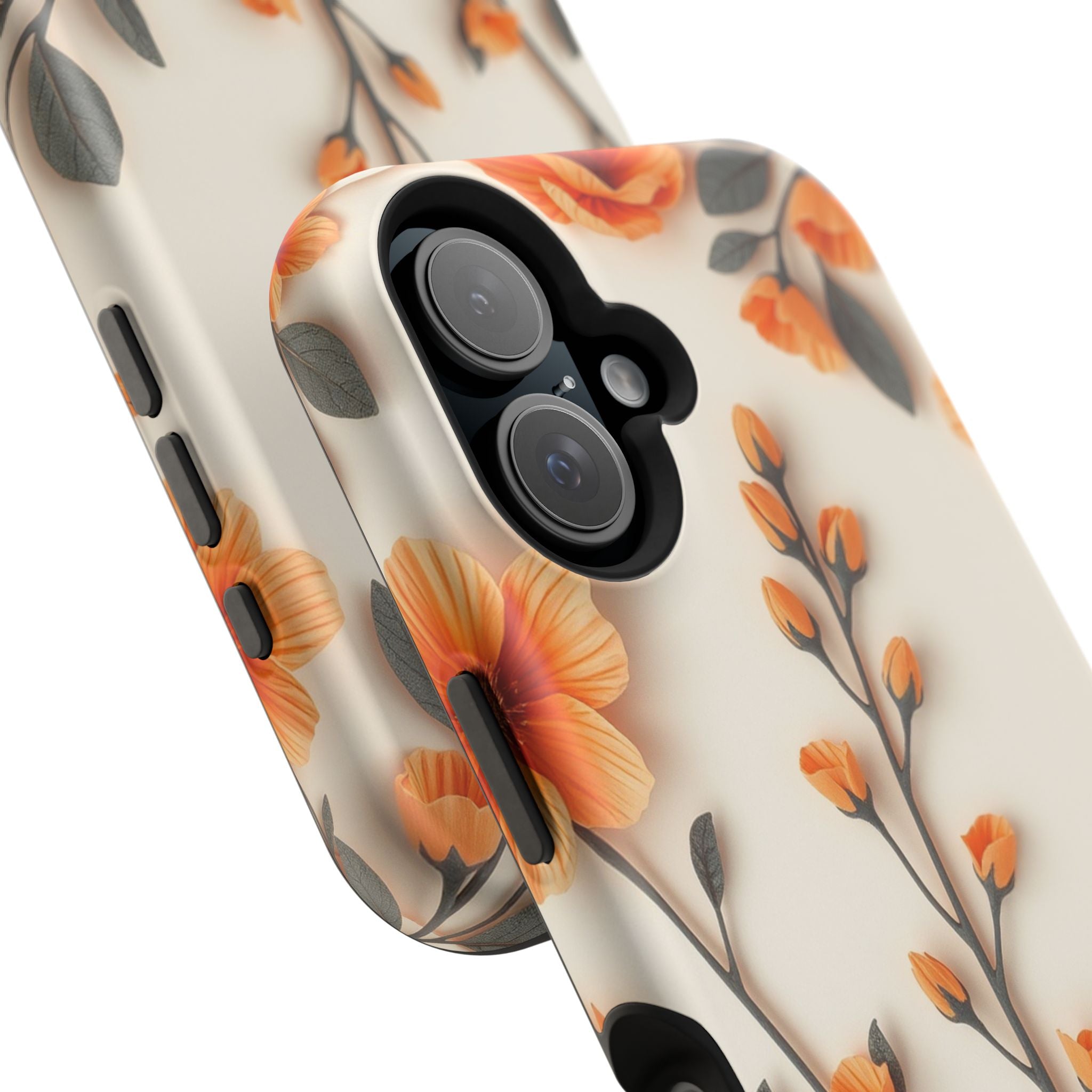 iPhone Vintage Botanical Print Paper Cut Art Slim iPhone Everyday · iPhone Case