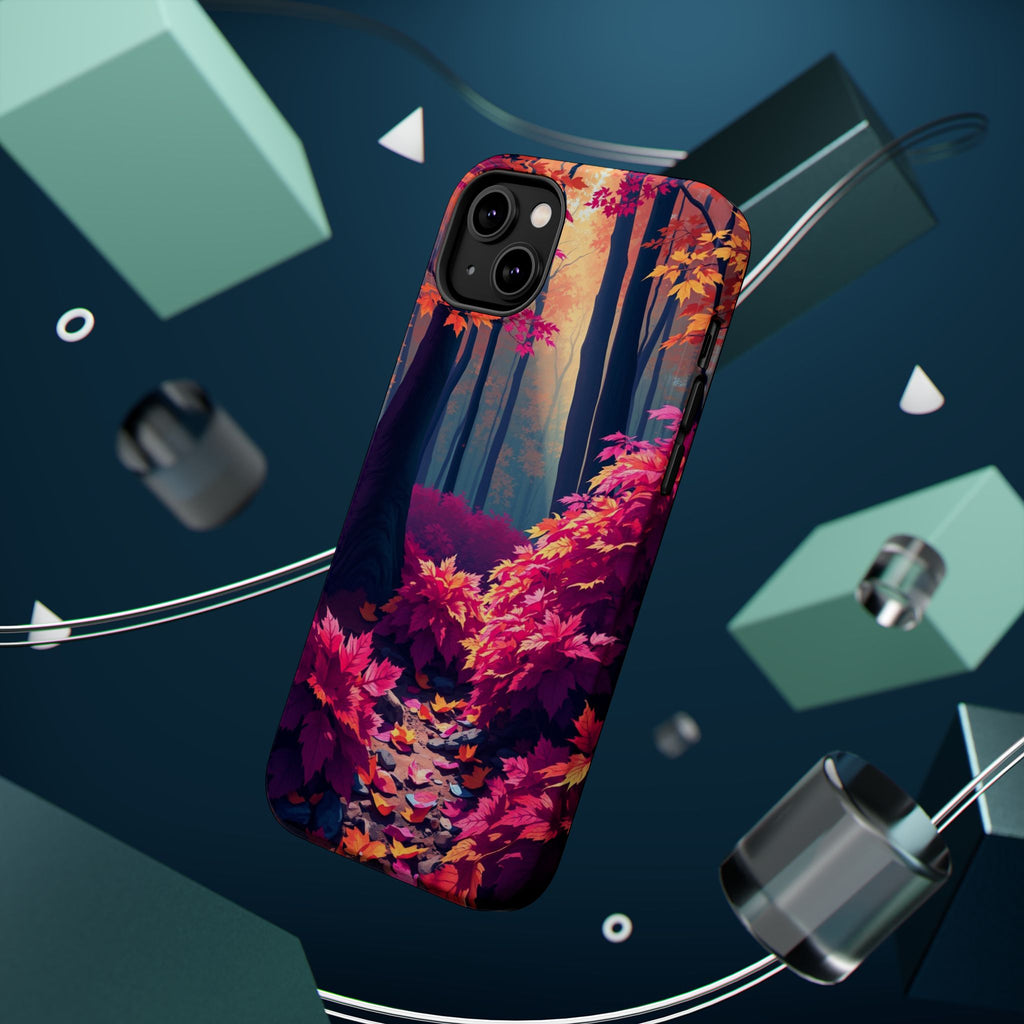 iPhone Earthy Autumn Forest Floor Design Slim Everyday iPhone Designer · iPhone