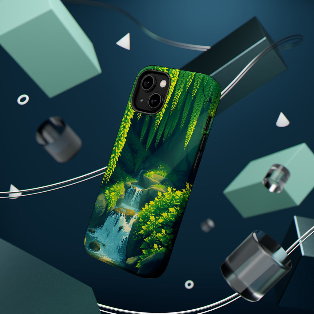 iPhone Earthy Wisteria Cascade Design Slim Everyday iPhone 13 Designer · iPhone